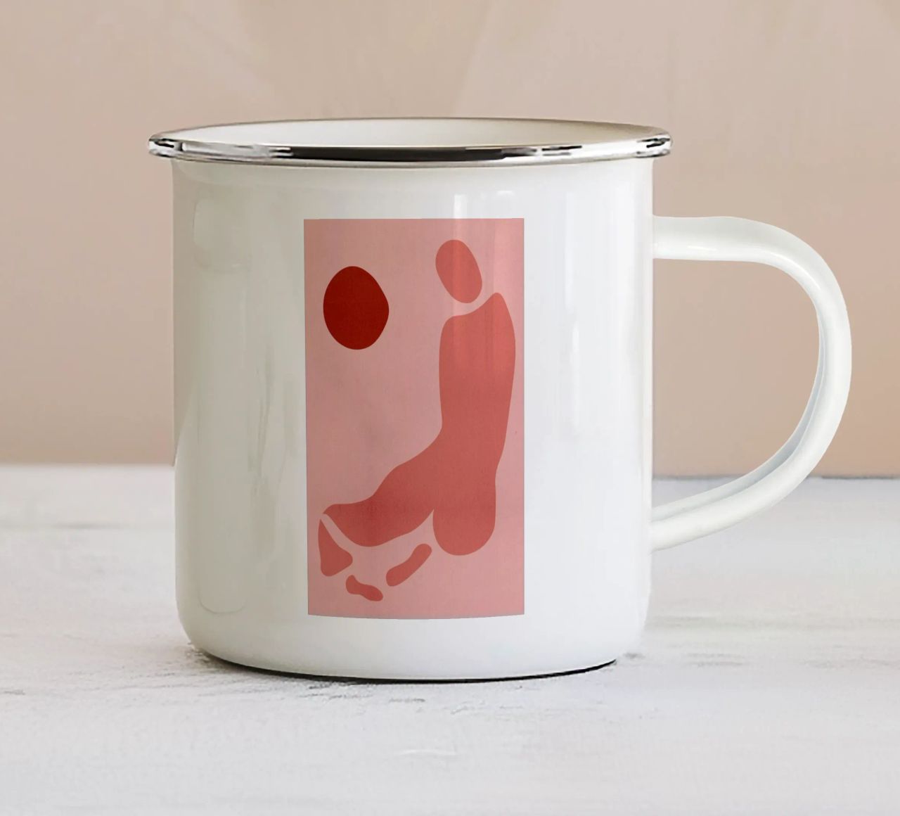 Form tazza in smalto da Pure