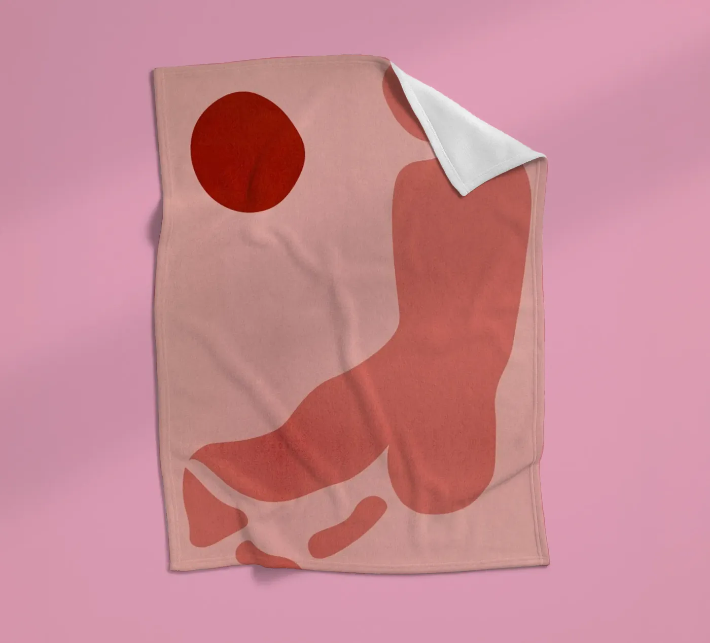 Form fleece blanket by Pure