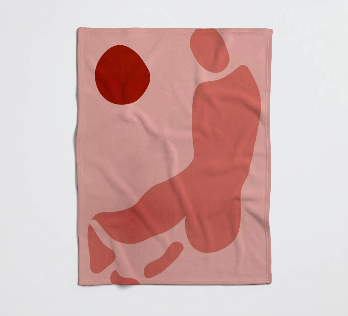 Form fleece blanket by Pure