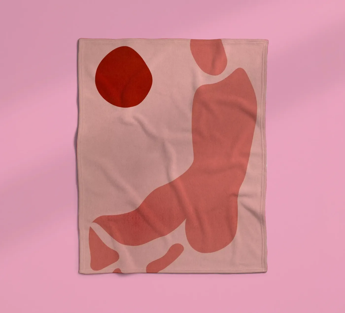 Form fleece blanket by Pure