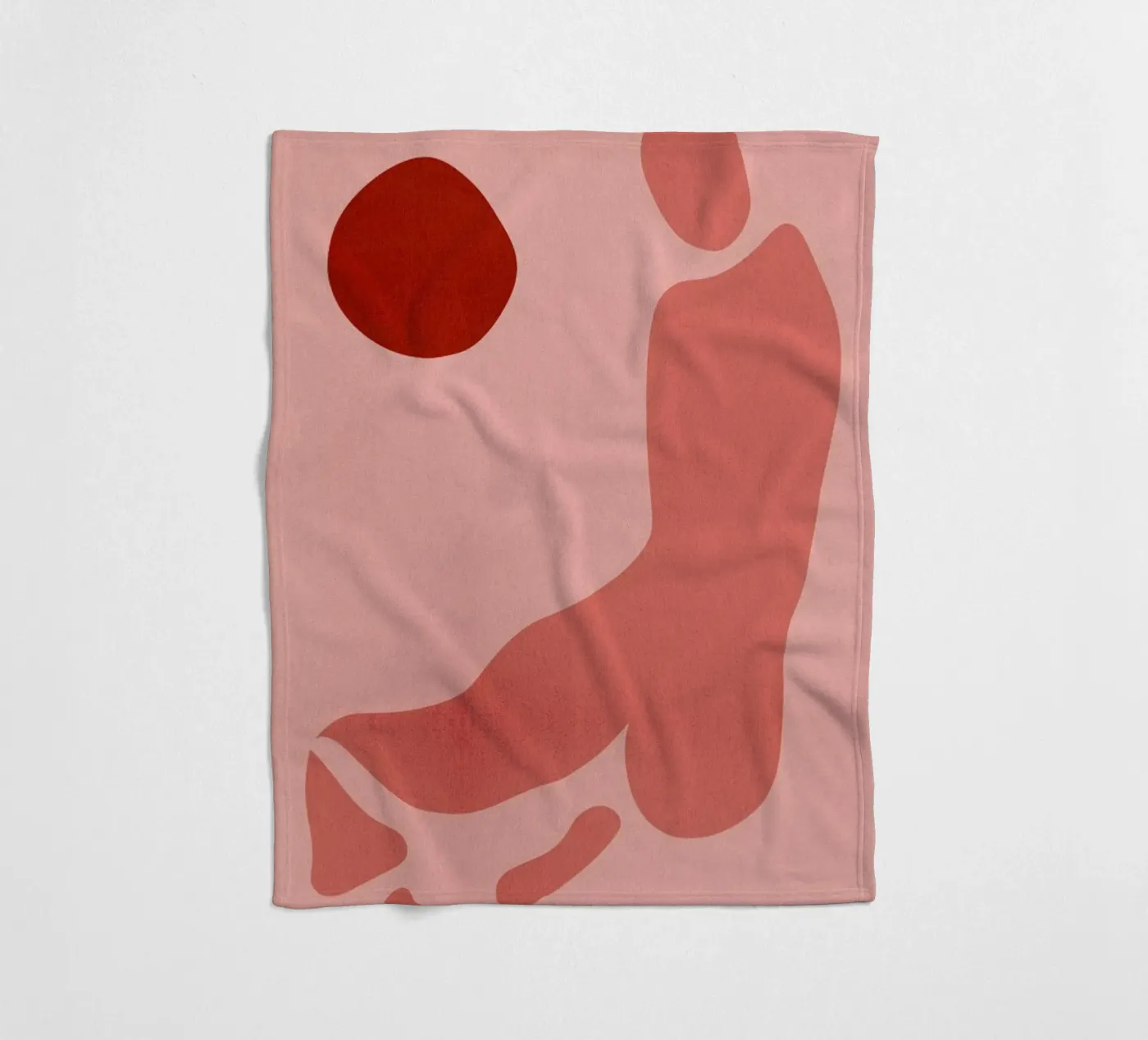 Form fleece blanket by Pure