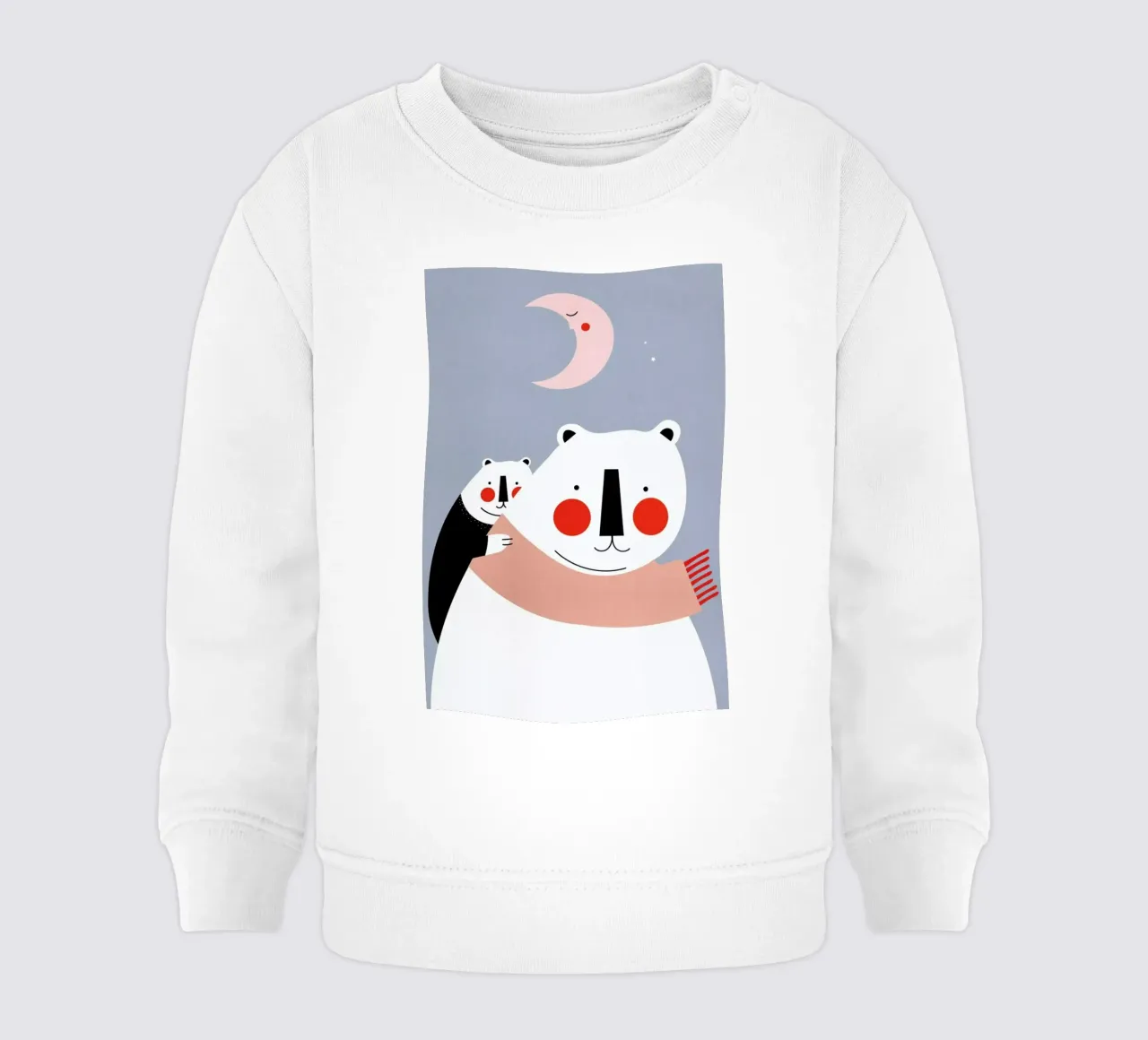 A Cosy Winter felpa neonato da Little Flourishes