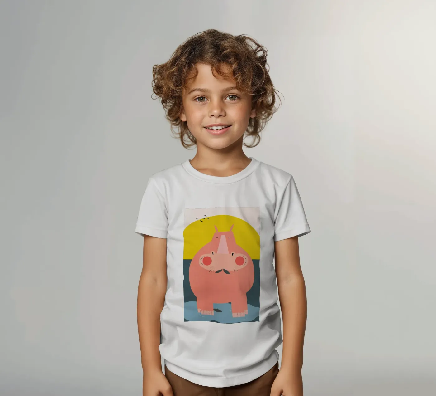 Chilling Out t-shirt bambini da Little Flourishes