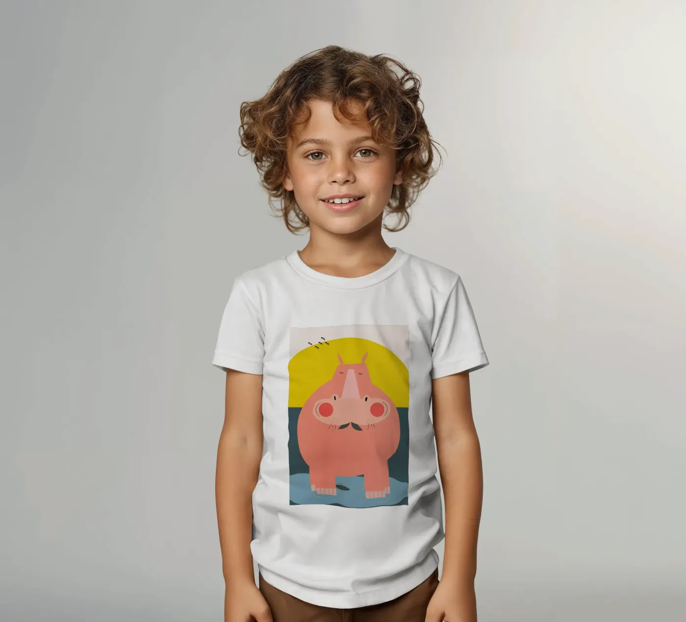 Chilling Out t-shirt bambini da Little Flourishes