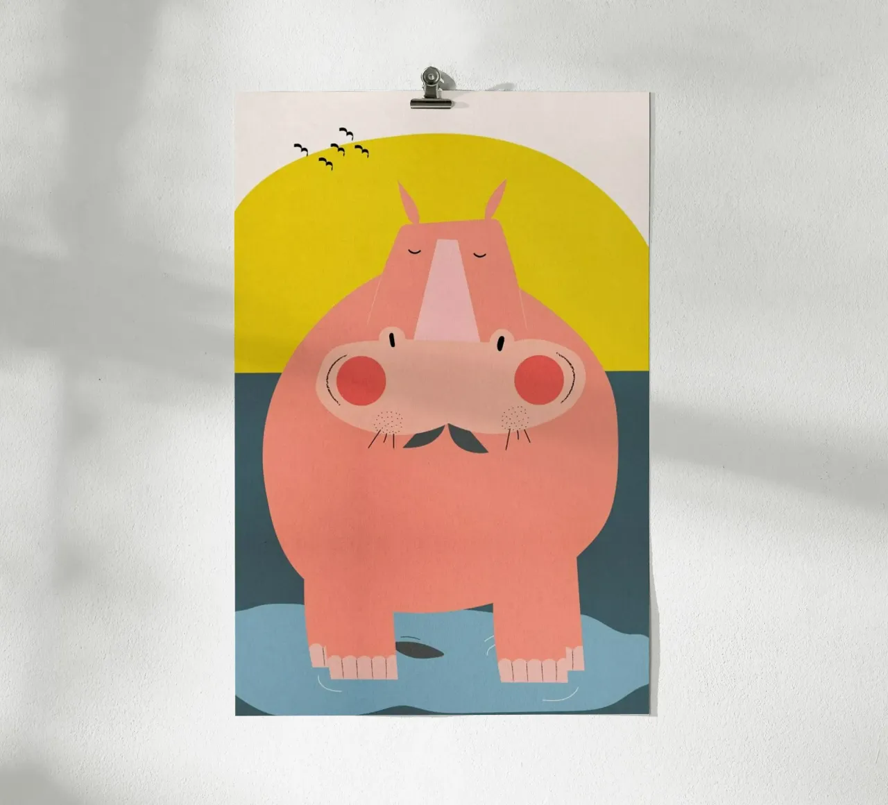 Chilling Out poster da Little Flourishes