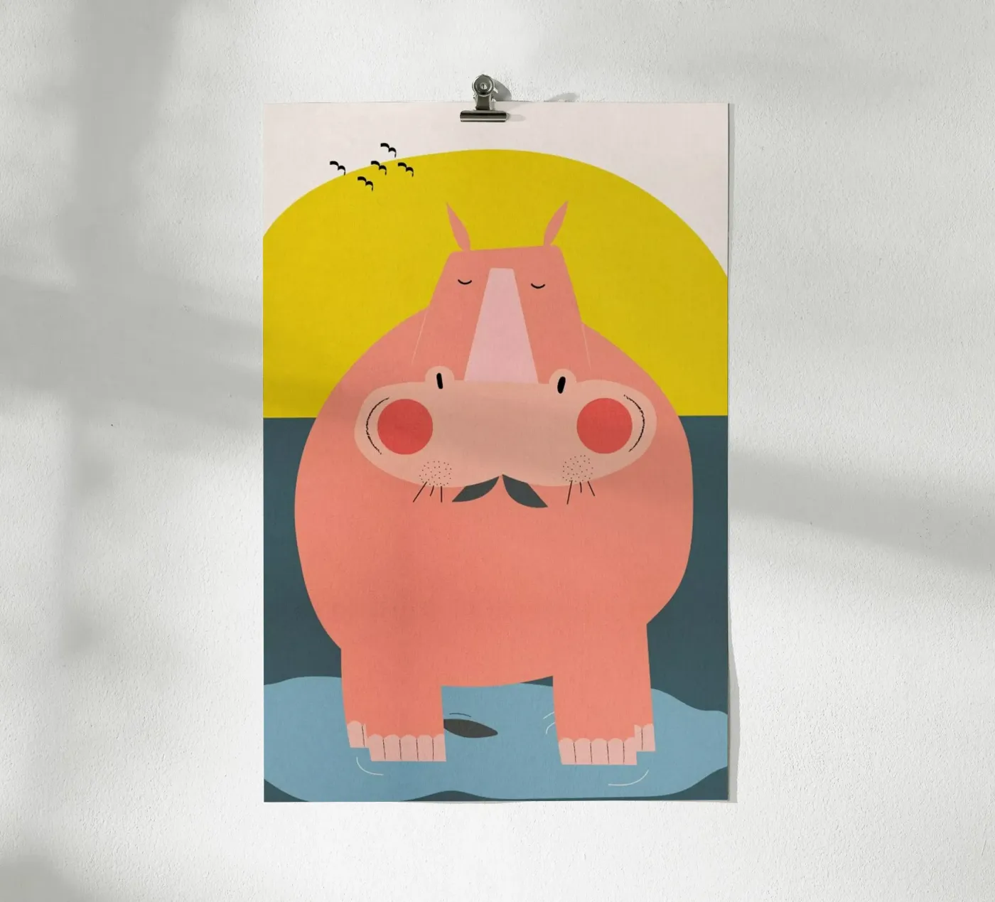 Chilling Out poster by Little Flourishes