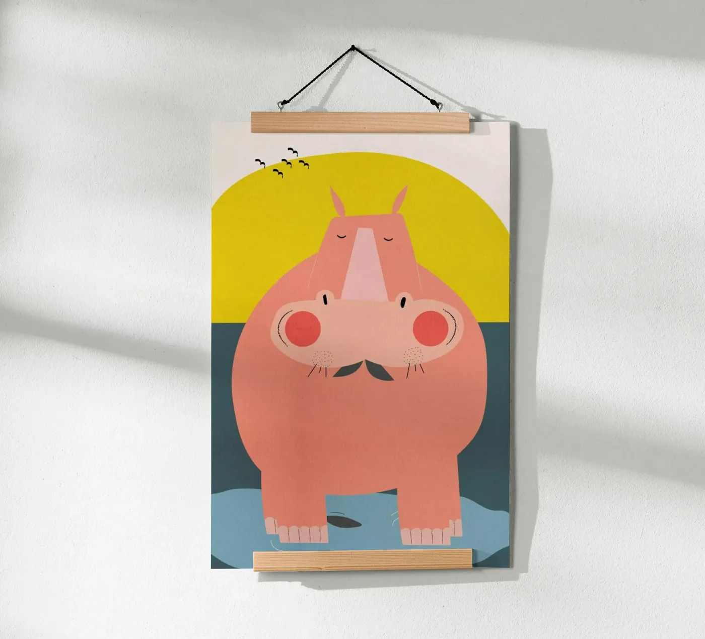 Chilling Out poster by Little Flourishes