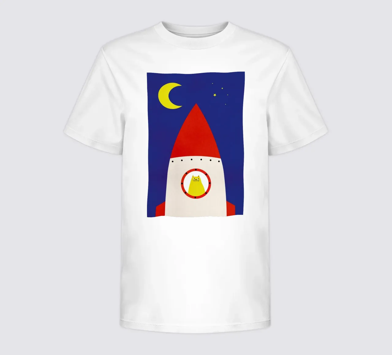 Off to Space t-shirt bambini da Little Flourishes