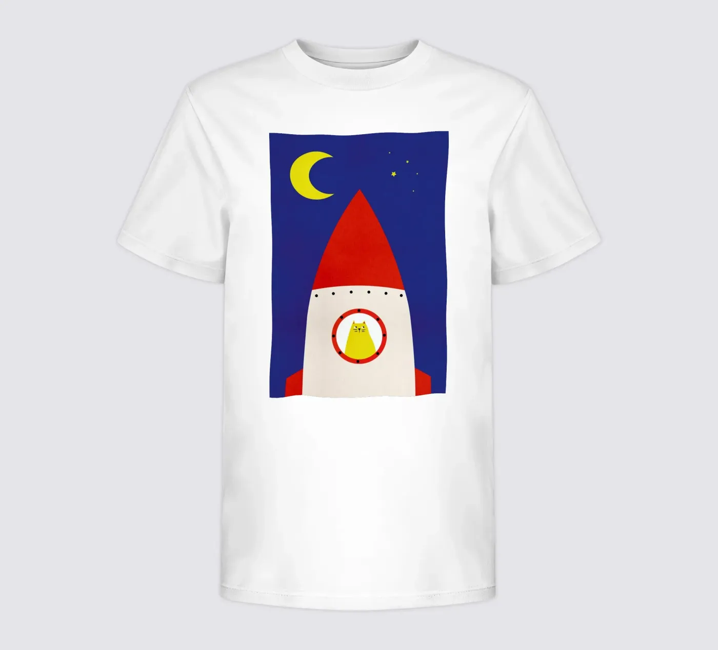 Off to Space kinder t-shirt van Little Flourishes