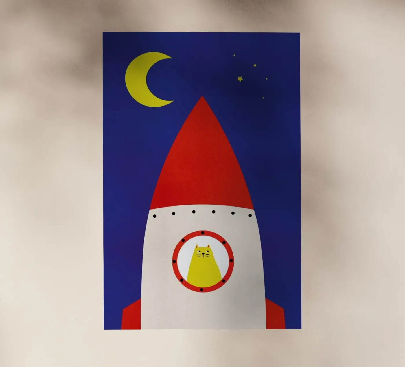 Off to Space pellicola backlit da Little Flourishes