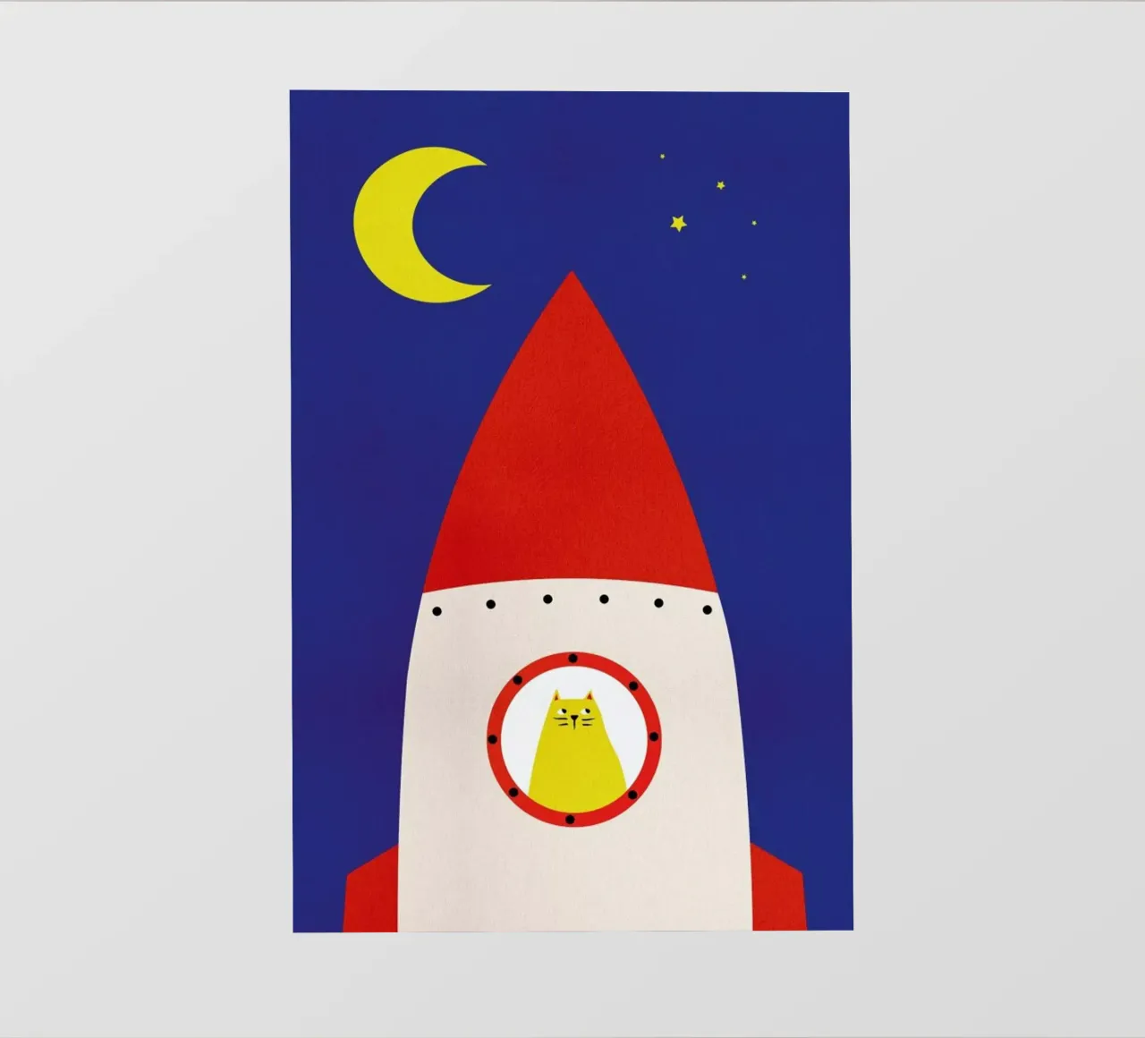 Off to Space pellicola backlit da Little Flourishes