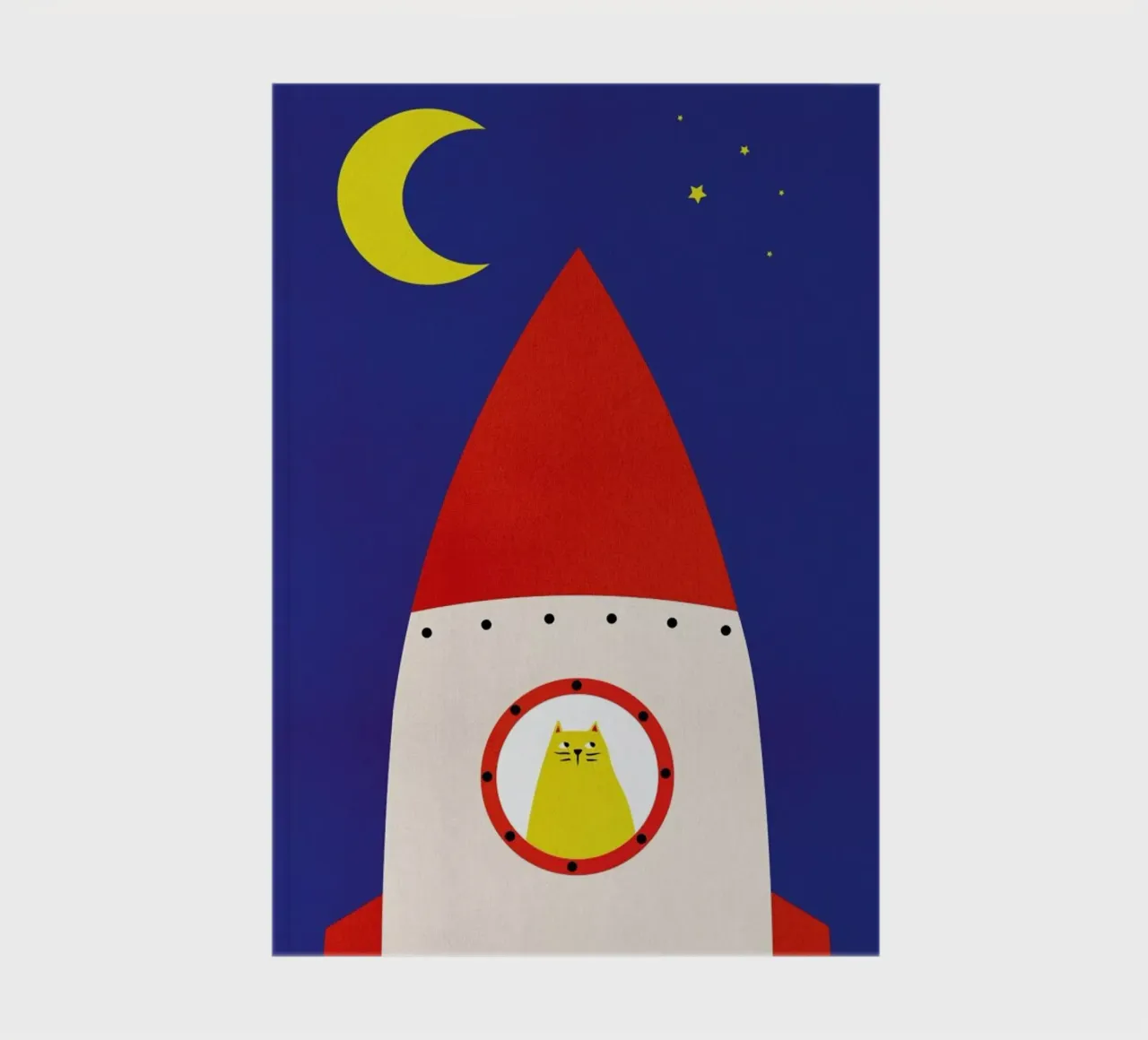 Off to Space notebook by Little Flourishes