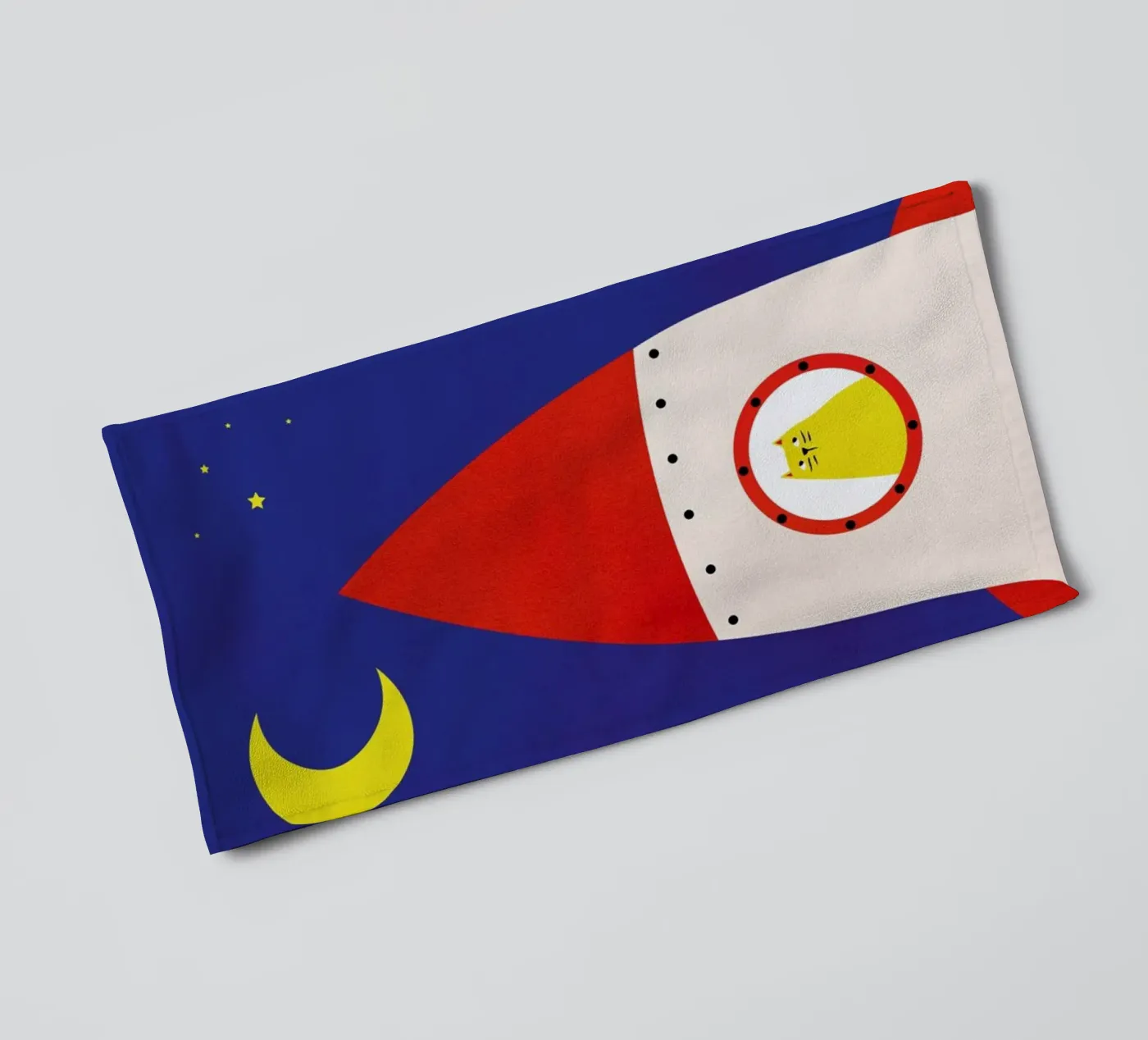 Off to Space towel by Little Flourishes