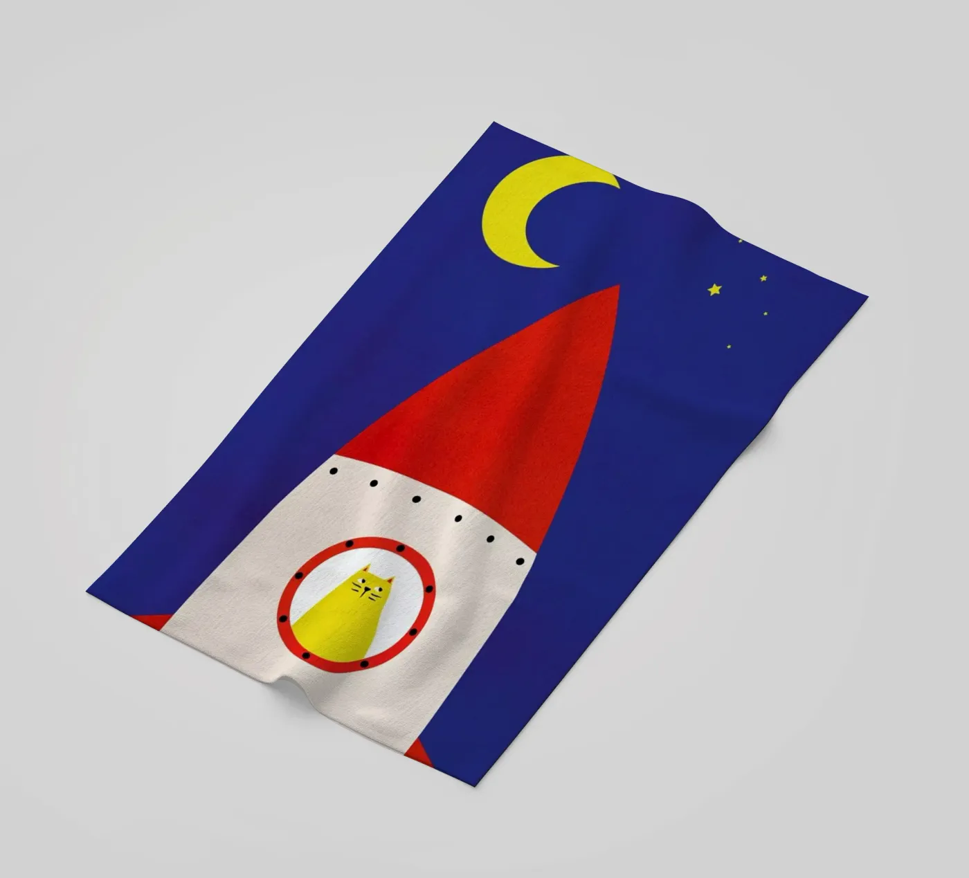 Off to Space telo mare da Little Flourishes