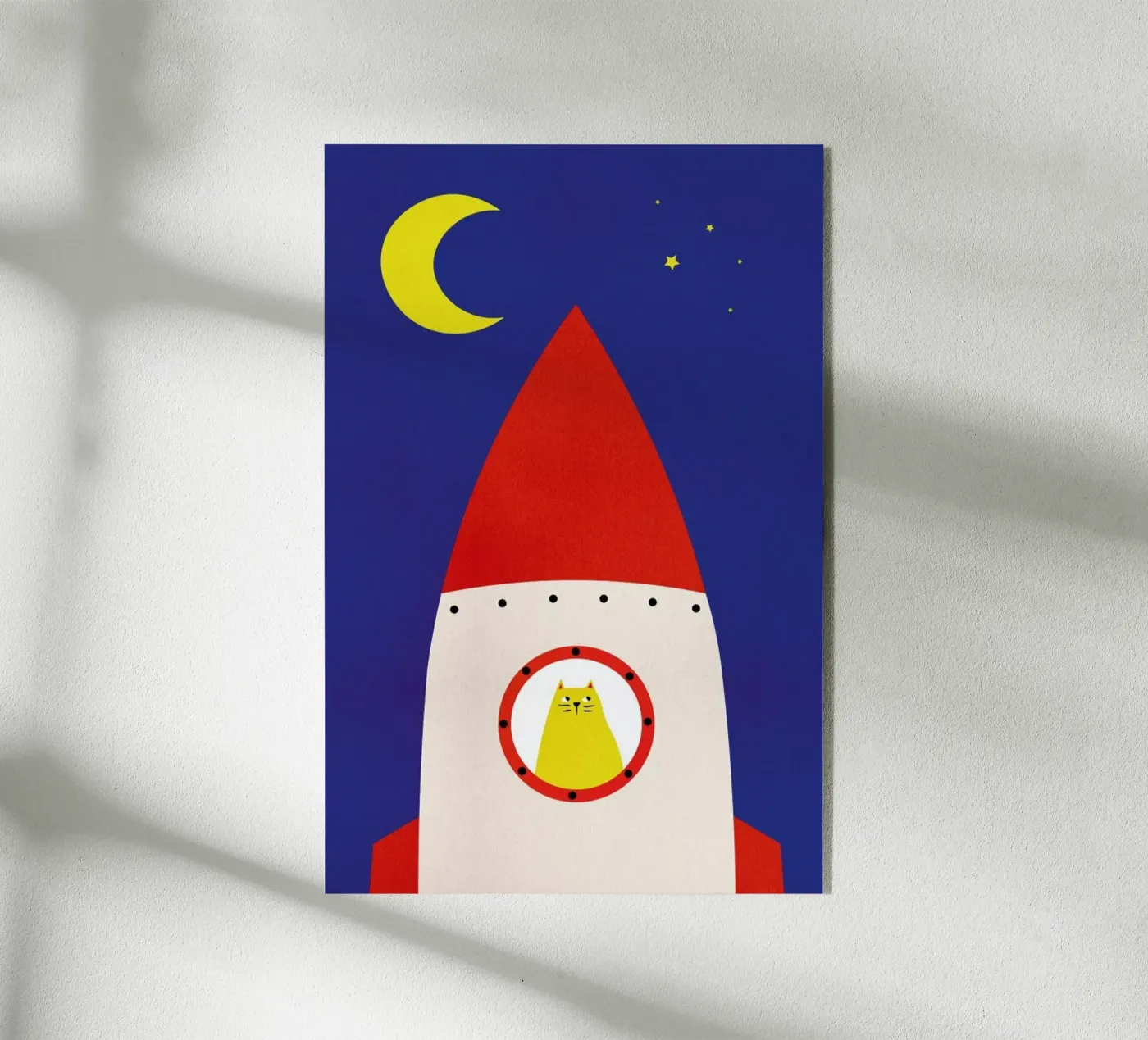 Off to Space plexiglas de Little Flourishes