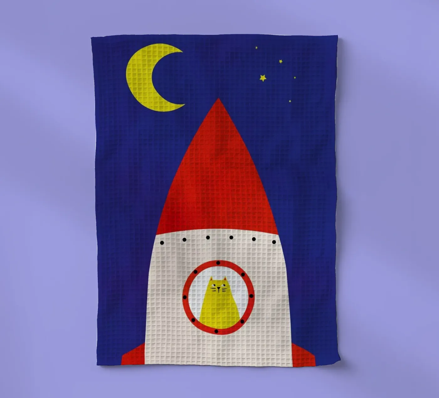 Off to Space torchon de Little Flourishes