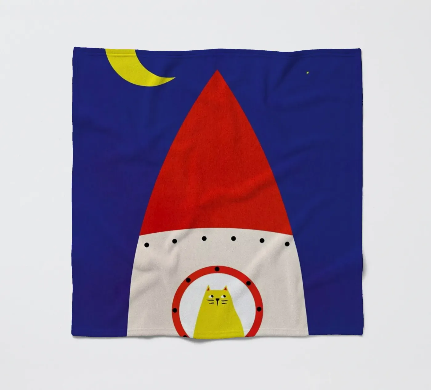 Off to Space coperta in pile da Little Flourishes