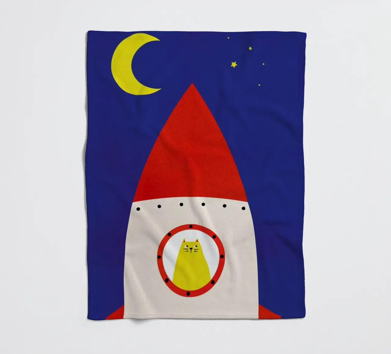 Off to Space Fleecedecke von Little Flourishes