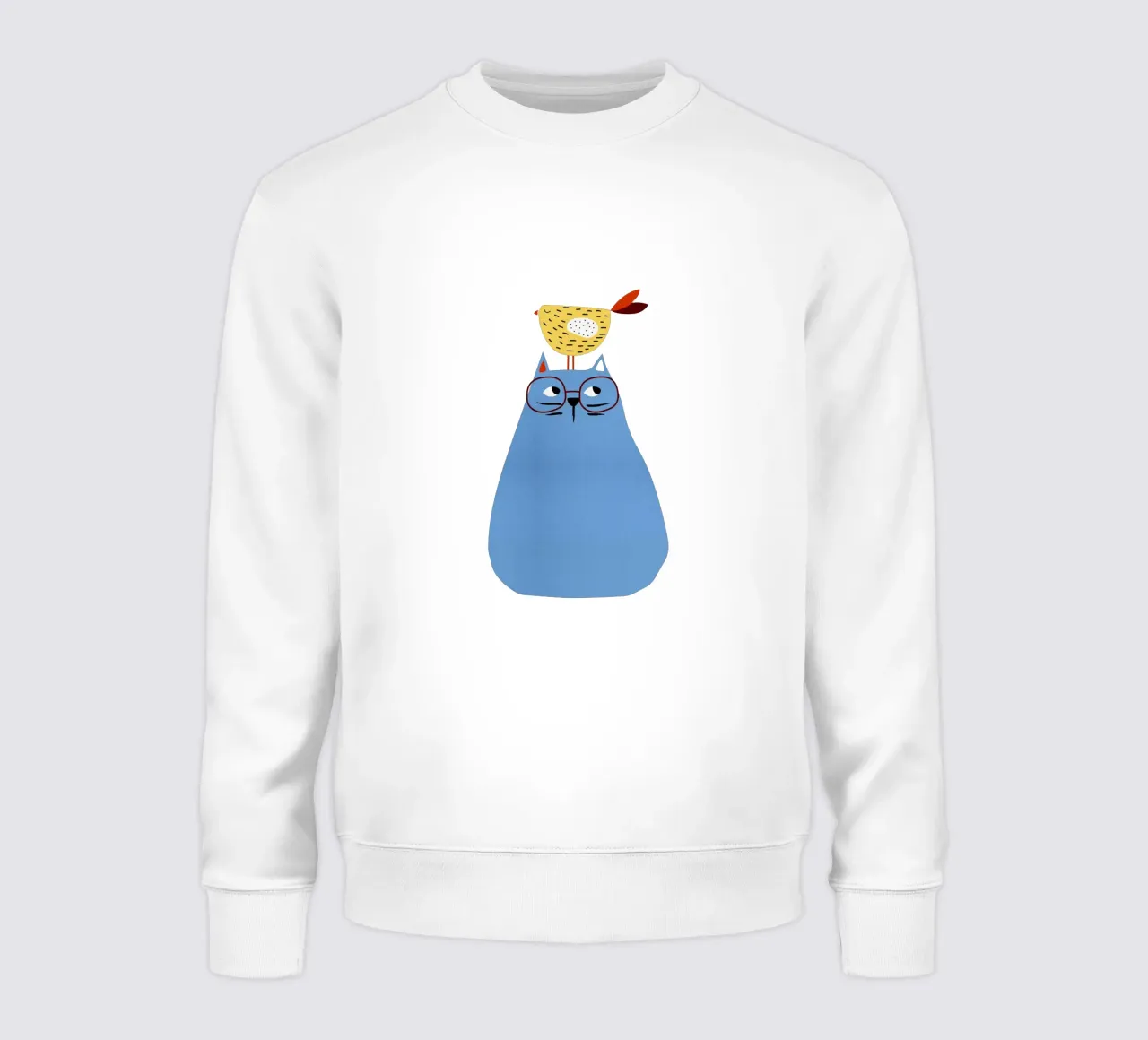 A Very Patient Cat sweatshirt by Little Flourishes