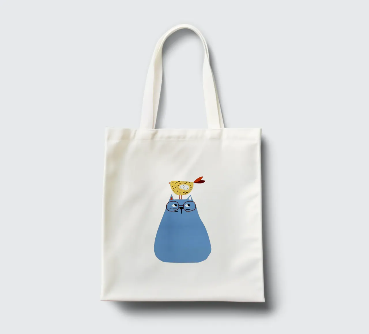 A Very Patient Cat tote bag by Little Flourishes