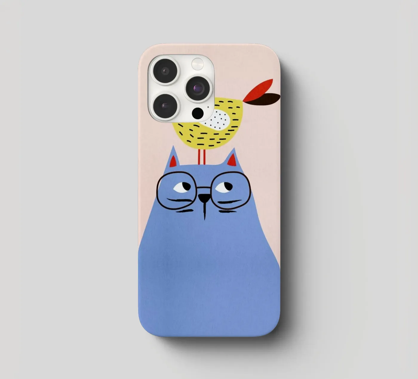A Very Patient Cat cover iphone da Little Flourishes