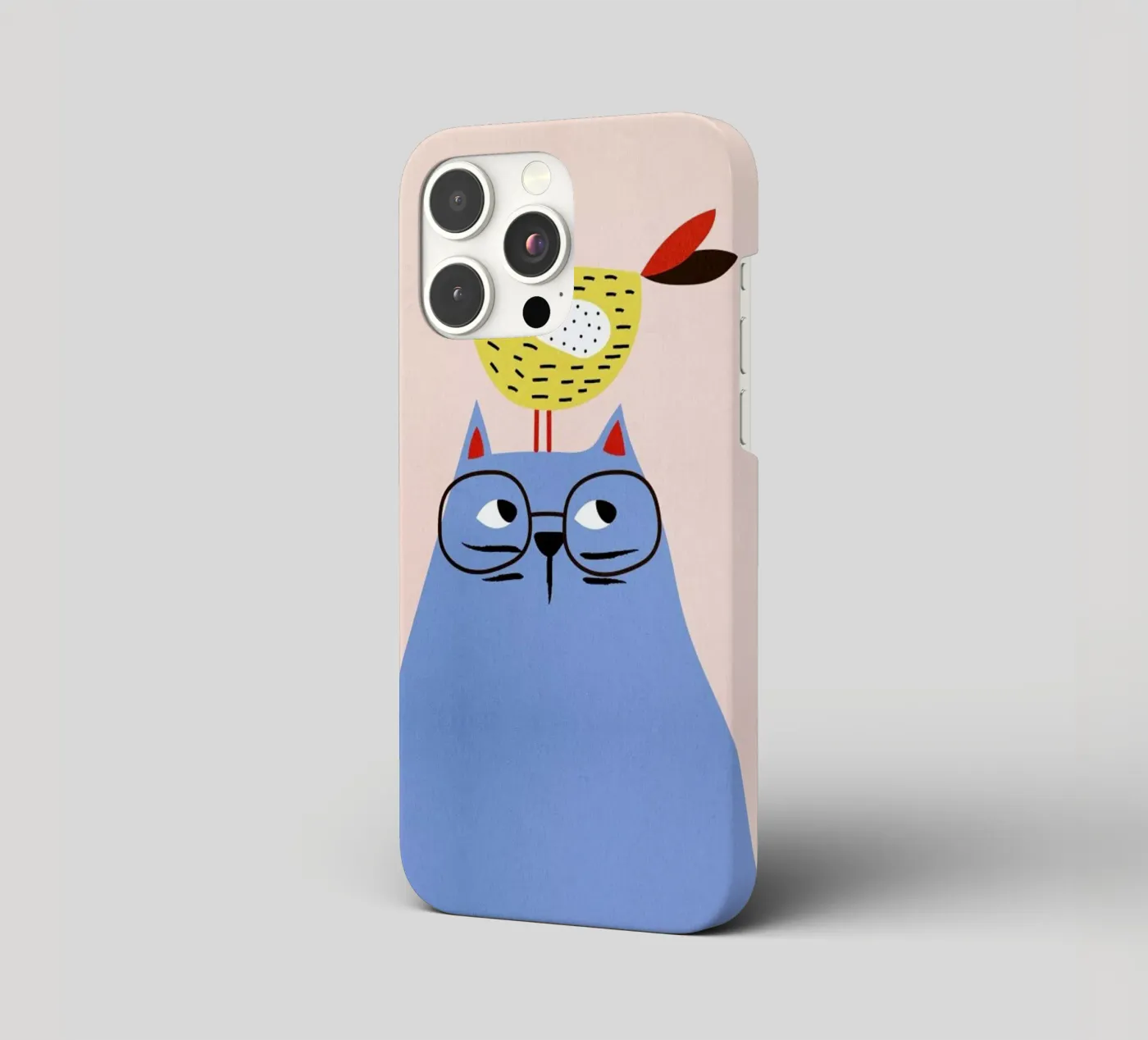 A Very Patient Cat cover iphone da Little Flourishes