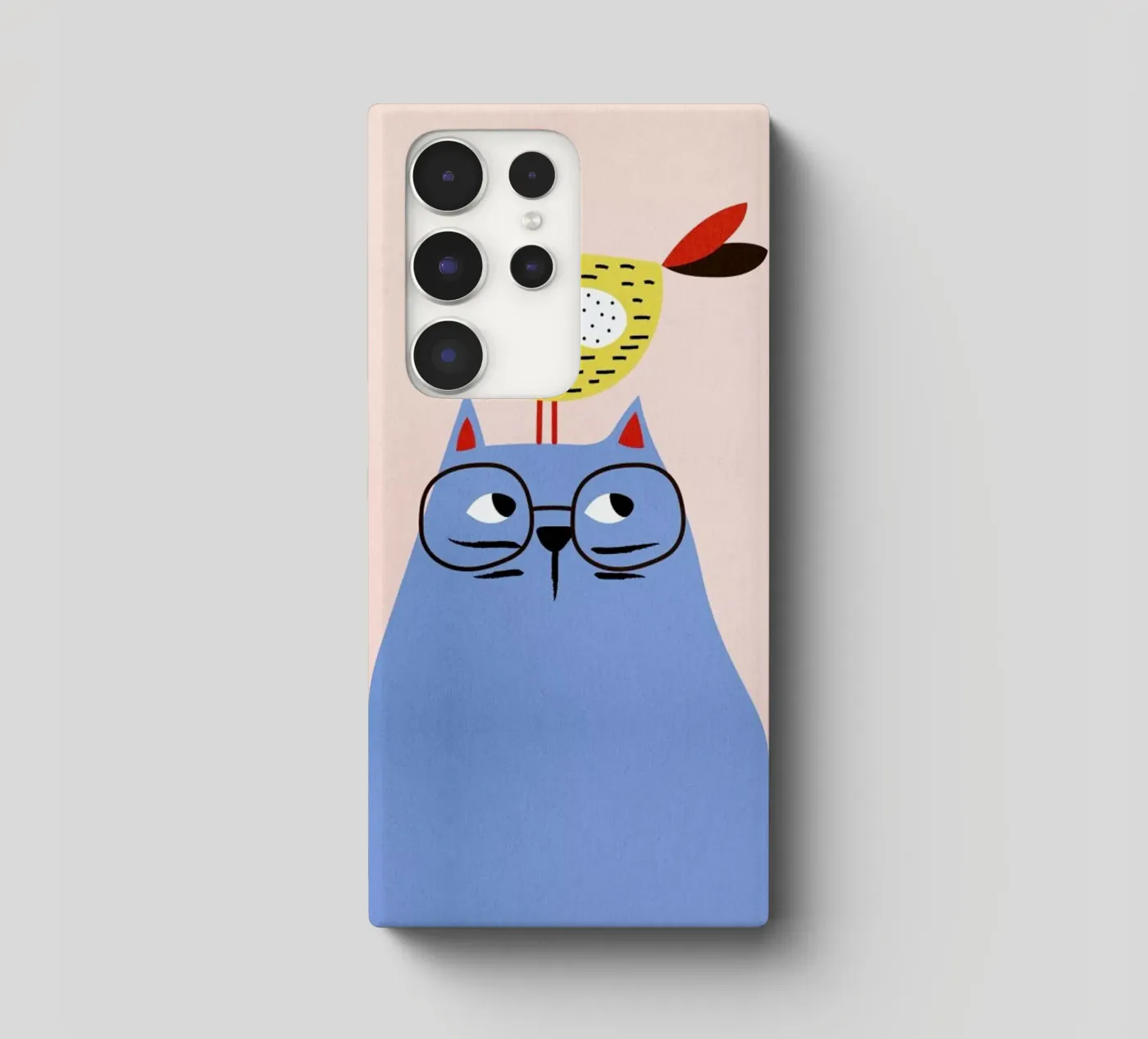 A Very Patient Cat cover samsung da Little Flourishes