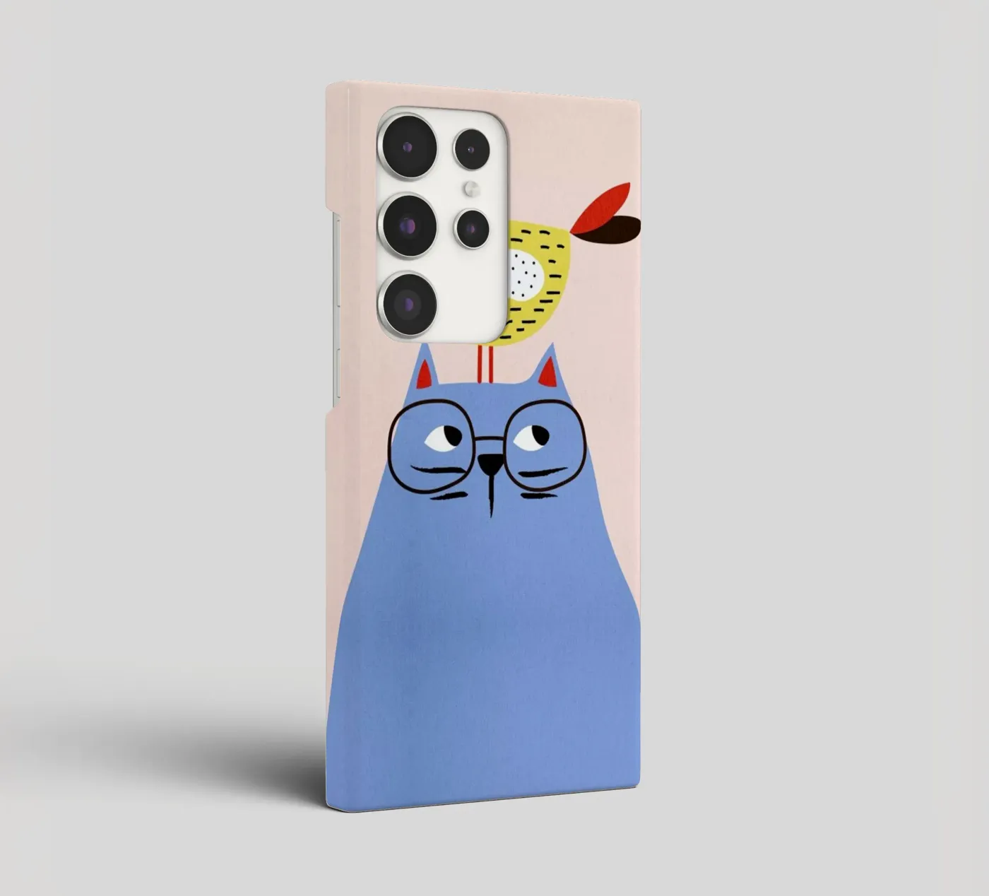A Very Patient Cat cover samsung da Little Flourishes