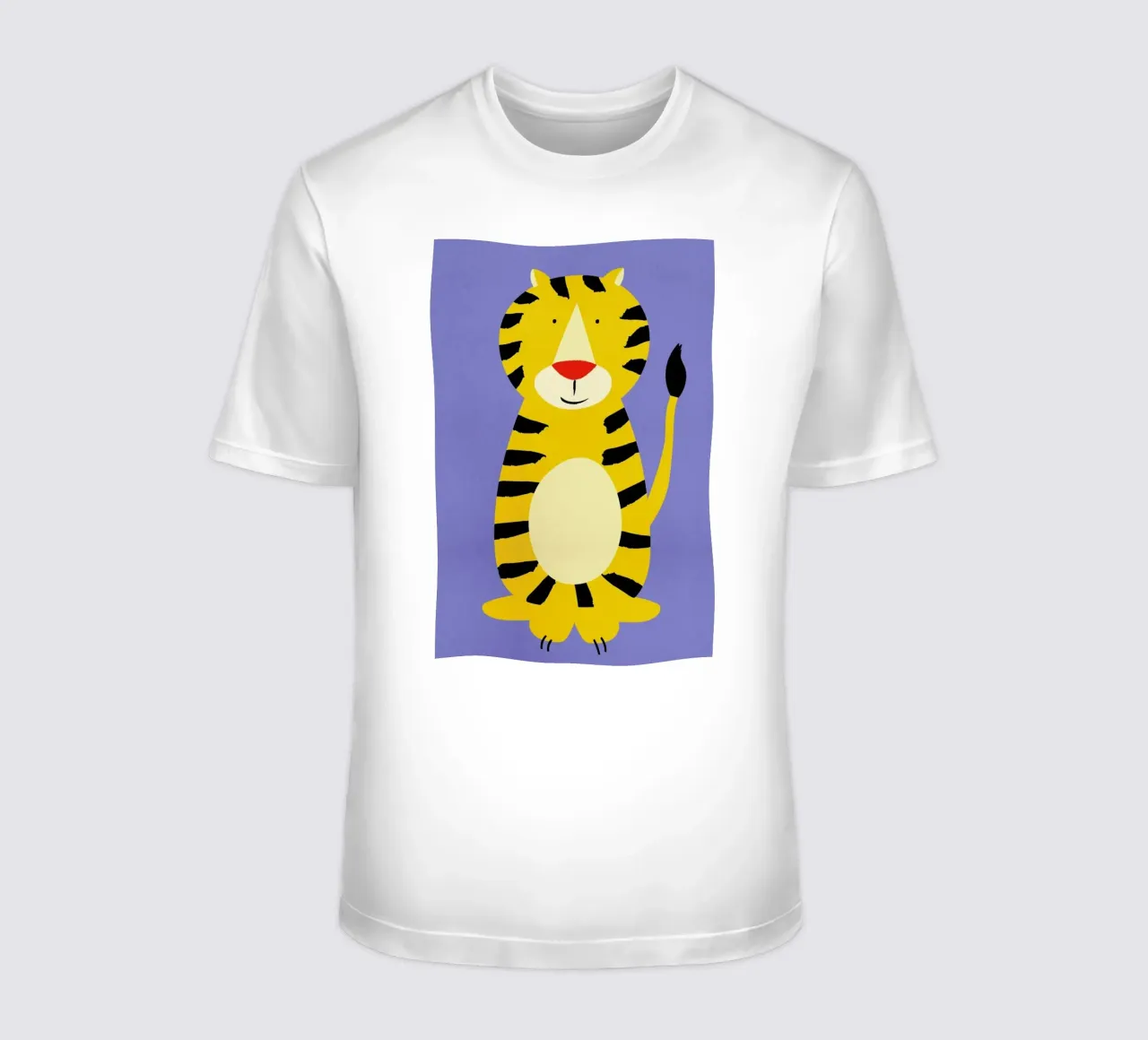 Friendly Tiger t-shirt da Little Flourishes