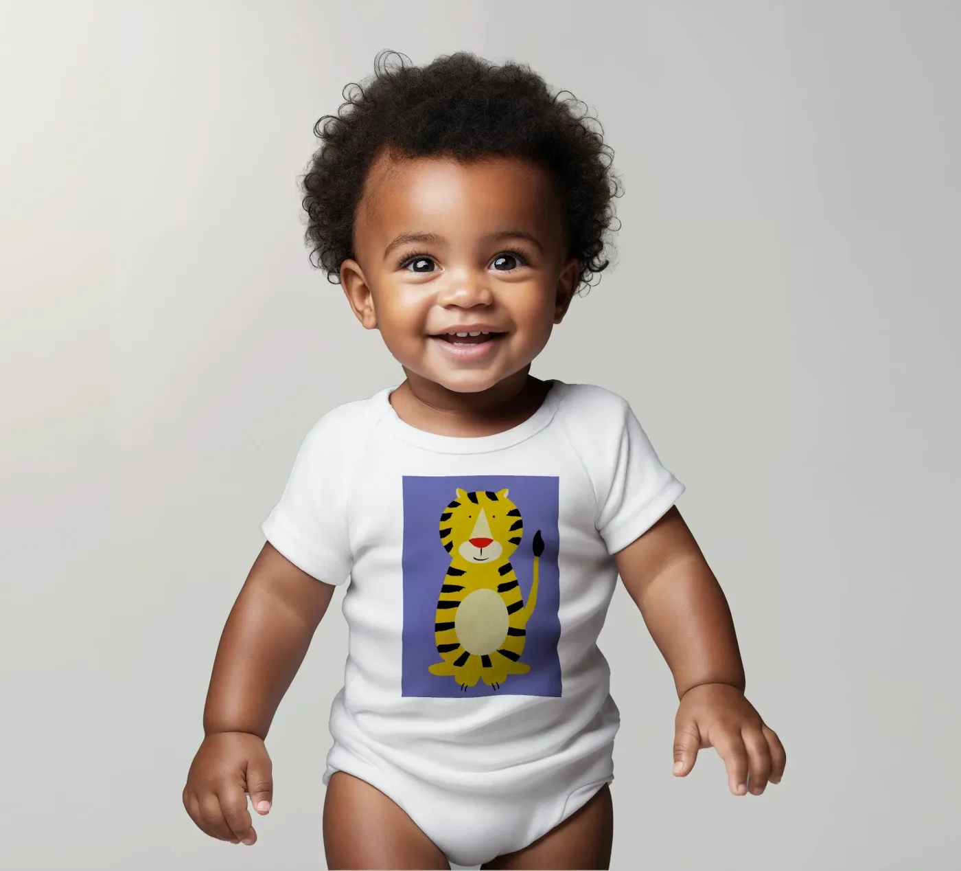 Friendly Tiger body bébé de Little Flourishes