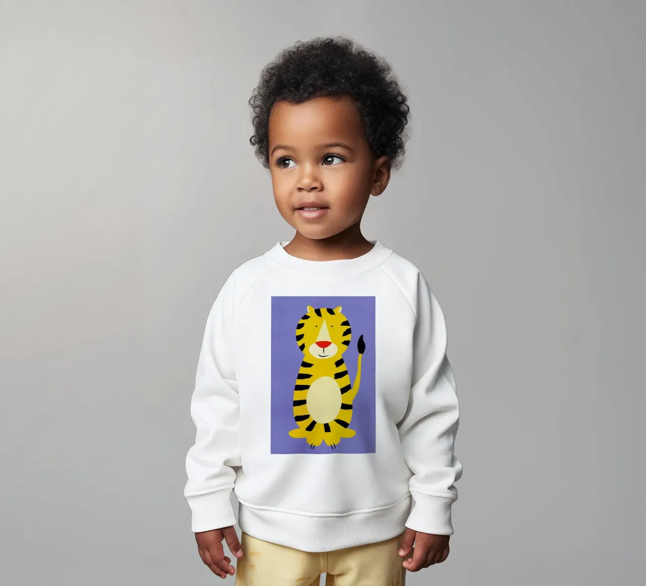 Friendly Tiger felpa neonato da Little Flourishes