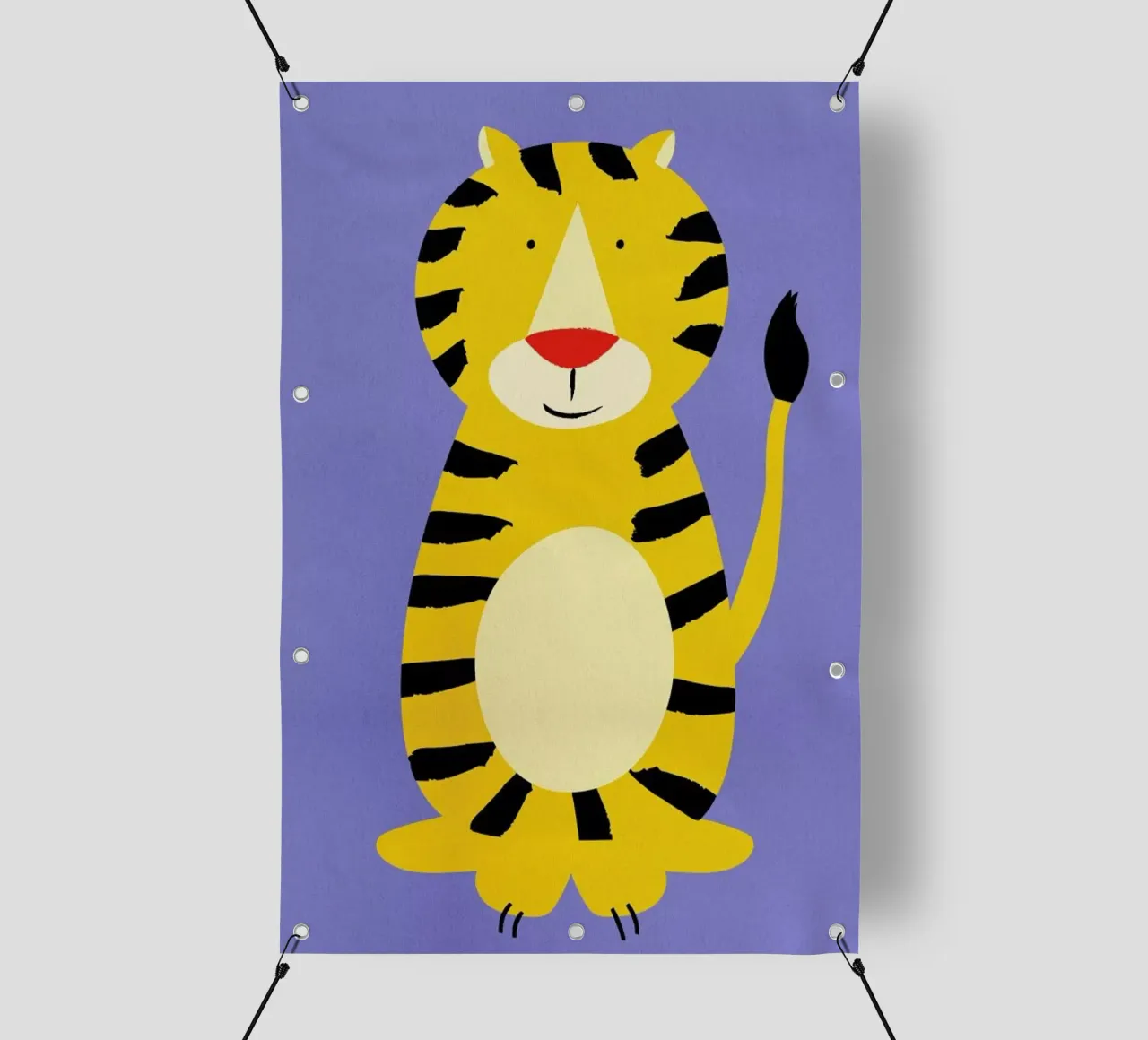 Friendly Tiger telo in pvc da Little Flourishes