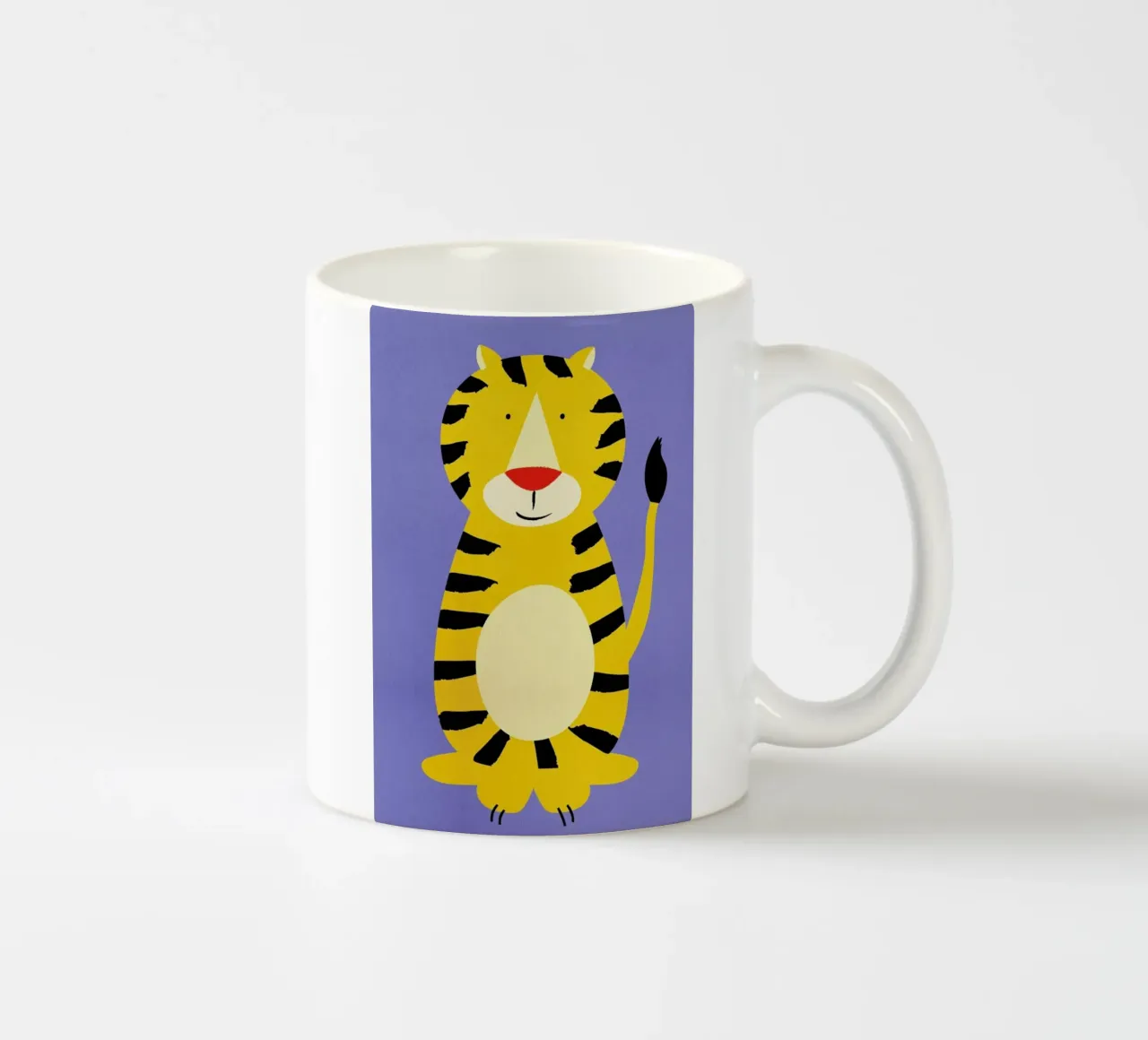 Friendly Tiger tazza in ceramica da Little Flourishes