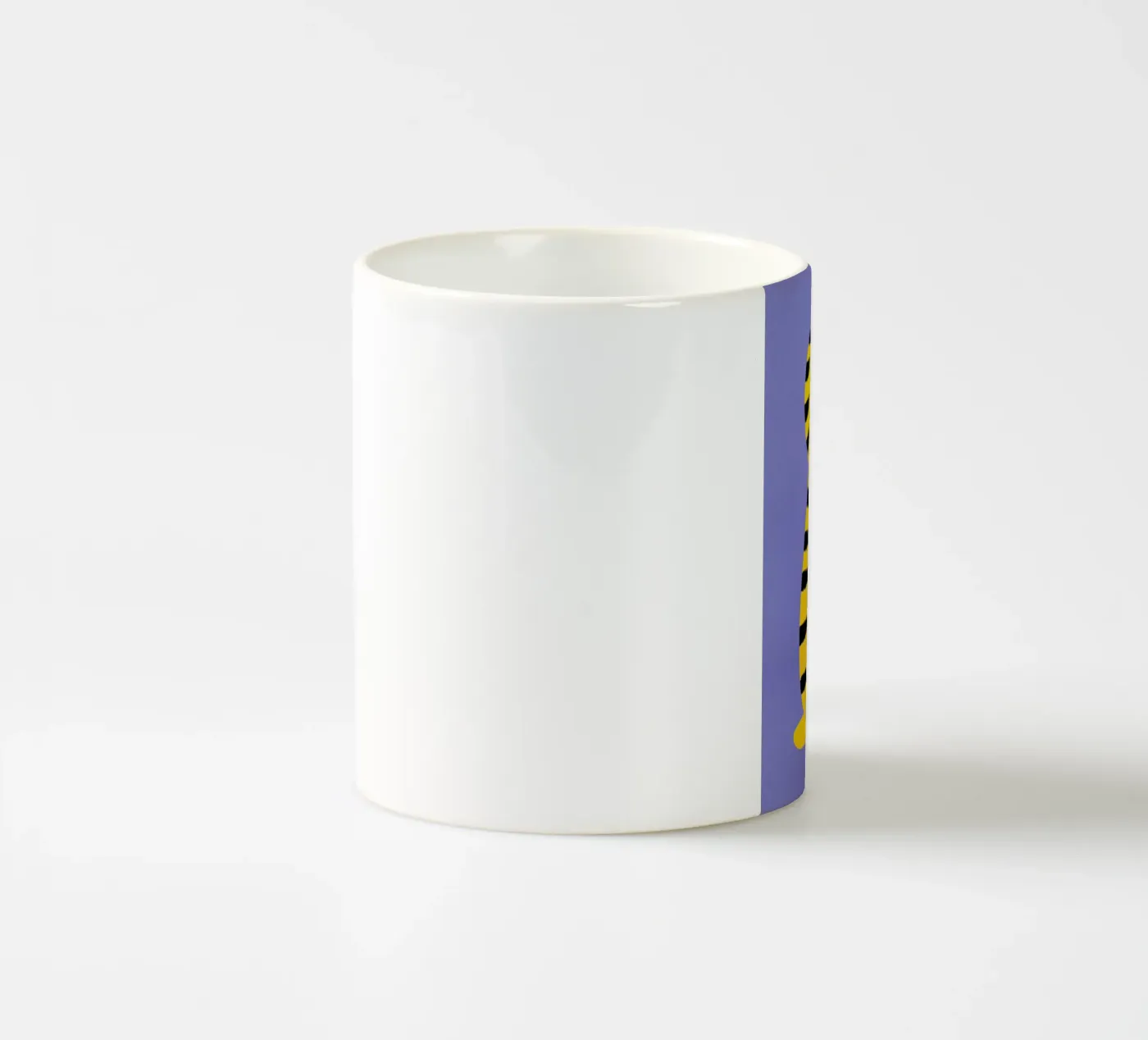 Friendly Tiger ceramic mug by Little Flourishes