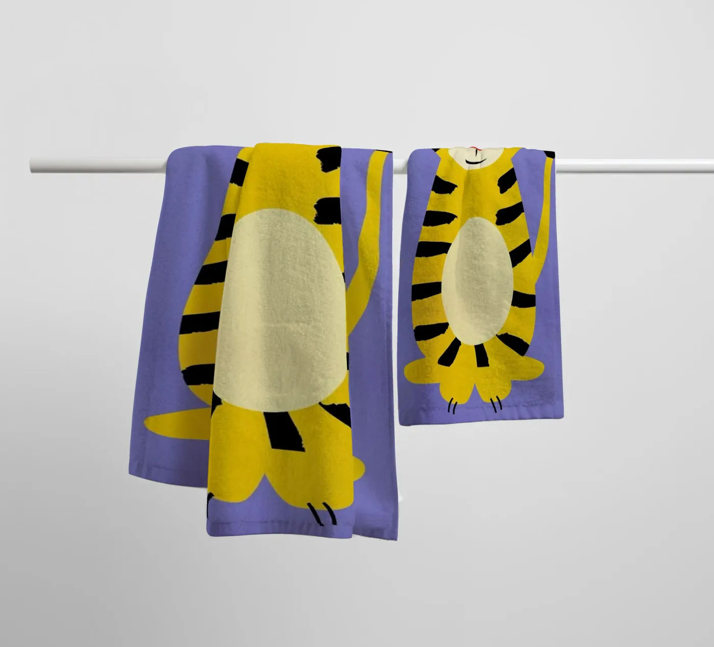 Friendly Tiger asciugamano da bagno da Little Flourishes