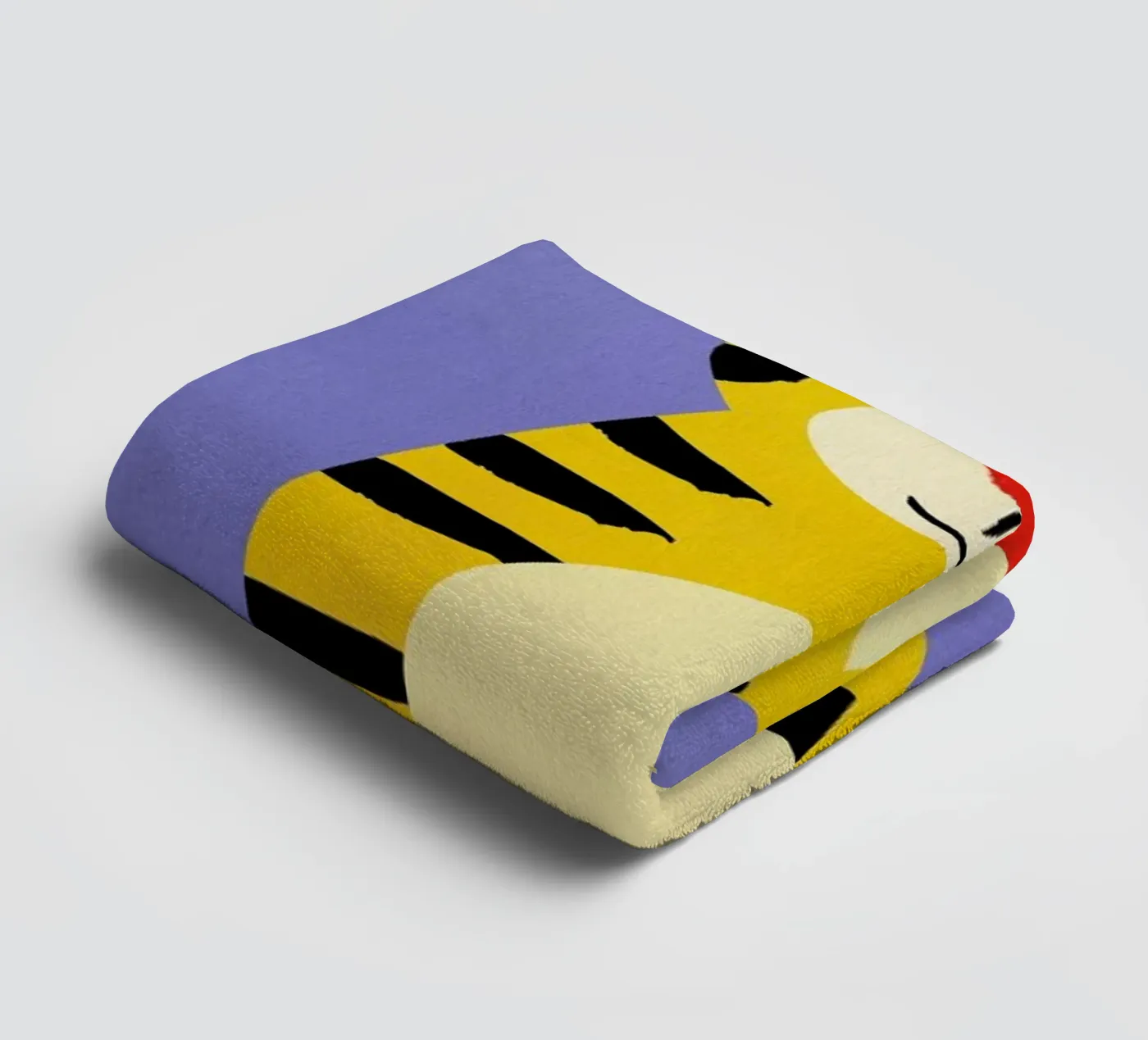 Friendly Tiger badhanddoek van Little Flourishes