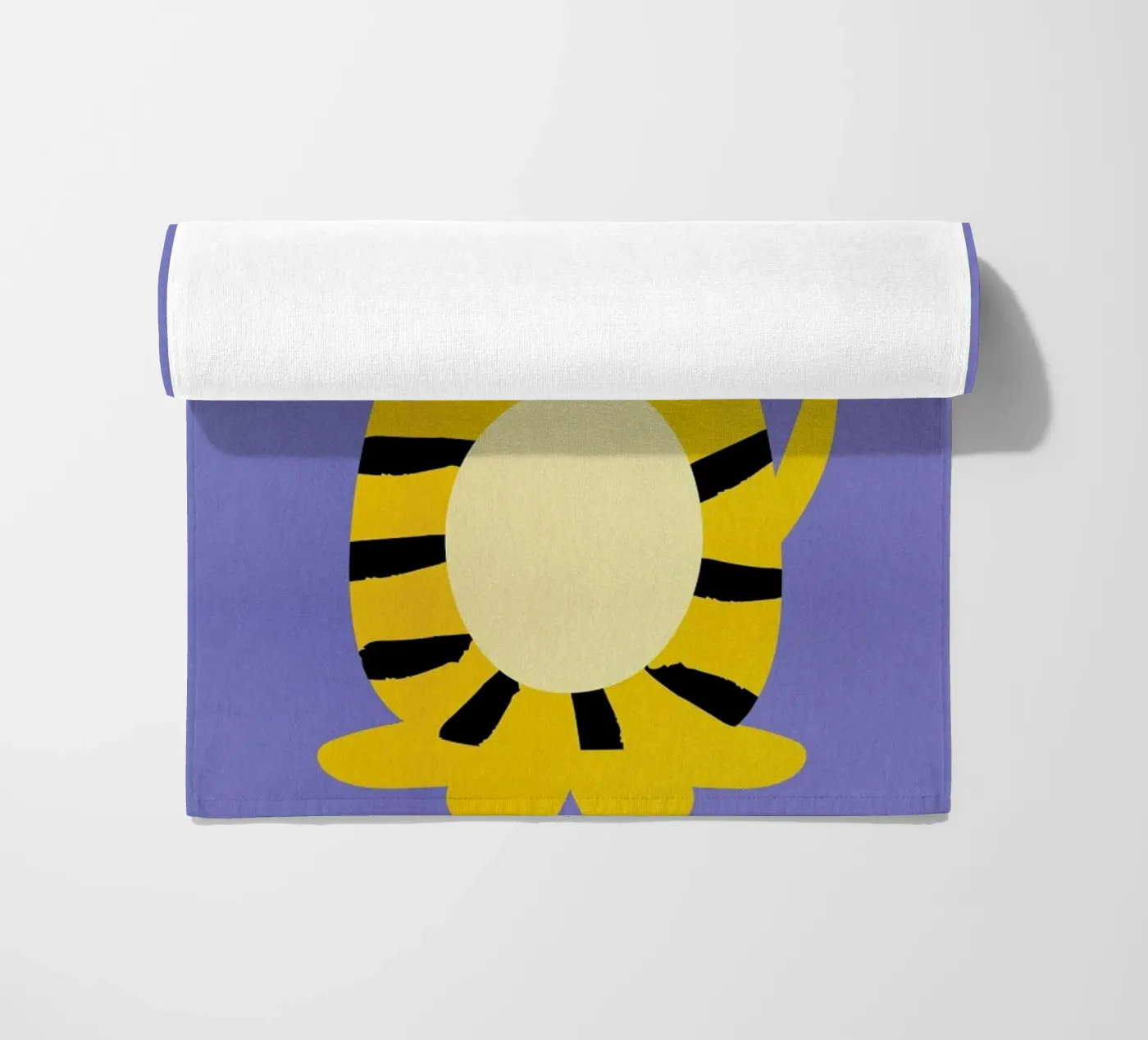Friendly Tiger strandhanddoek van Little Flourishes