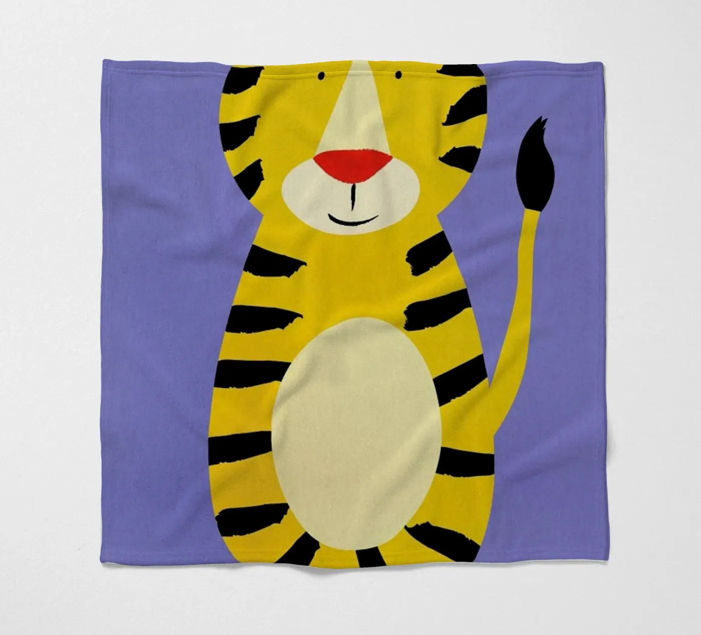 Friendly Tiger Fleecedecke von Little Flourishes