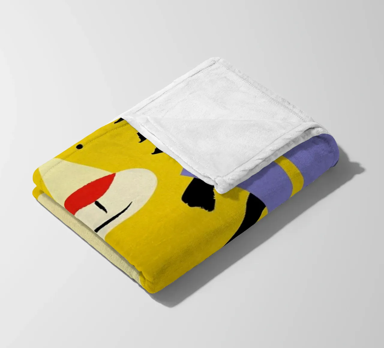 Friendly Tiger Fleecedecke von Little Flourishes