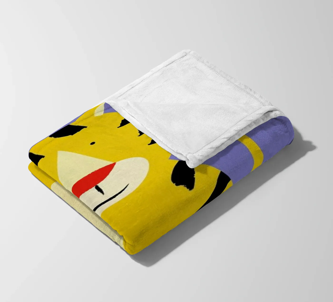 Friendly Tiger Fleecedecke von Little Flourishes