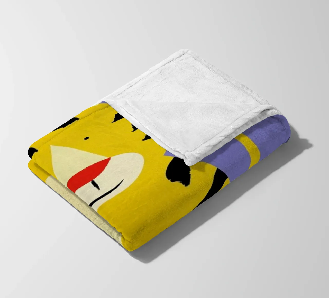 Friendly Tiger Fleecedecke von Little Flourishes