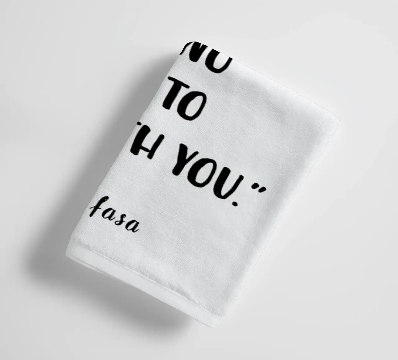 Love Will Find a Way asciugamano da bagno da Little Flourishes