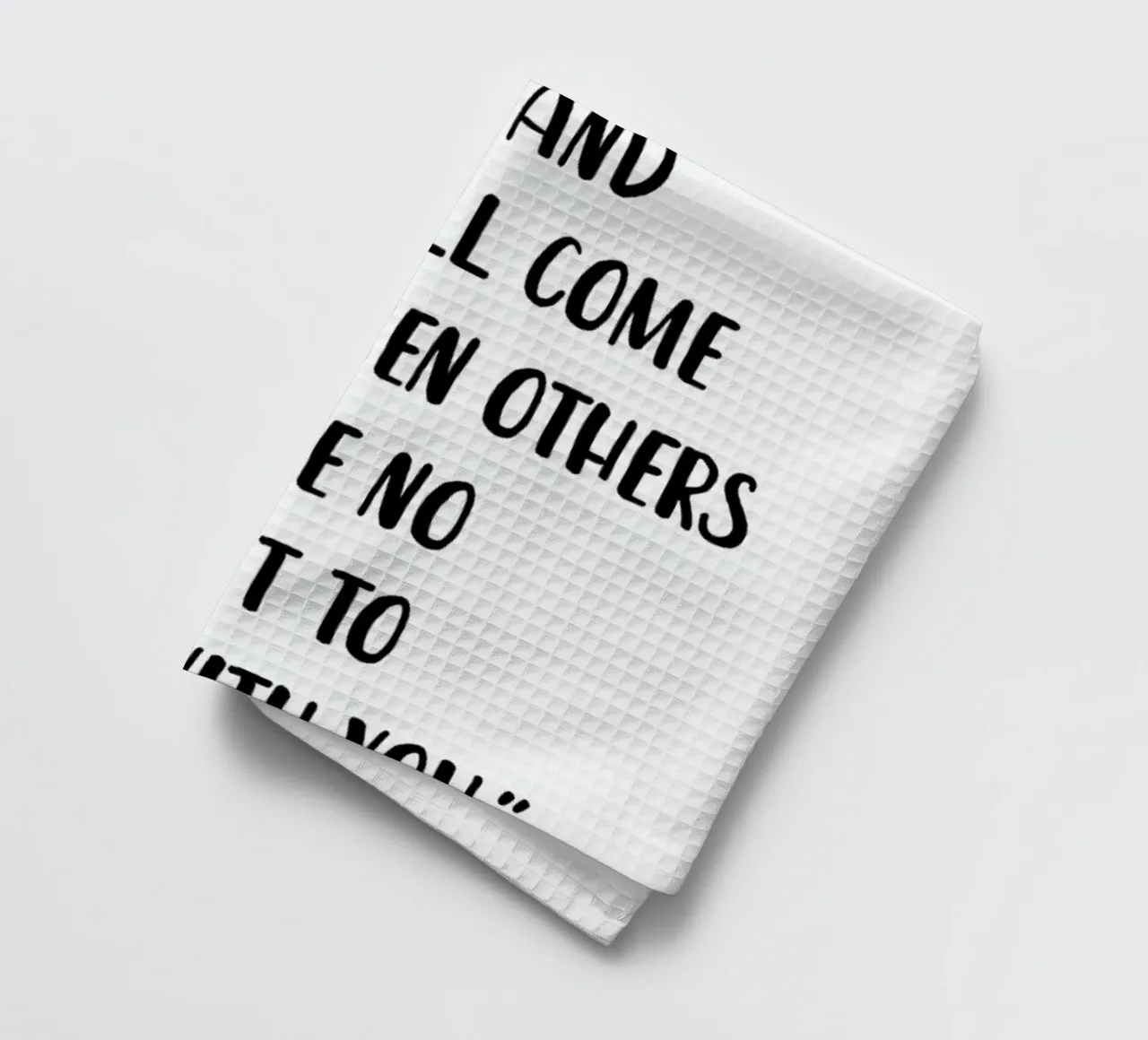 Love Will Find a Way canovaccio da cucina da Little Flourishes