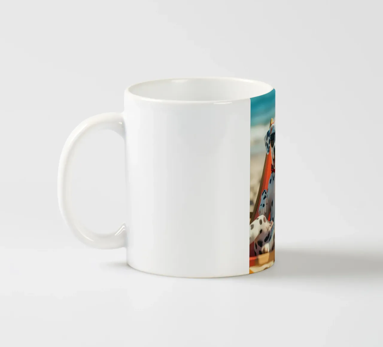 Cane forte tazza in ceramica da M-Ulrich-Digital Art