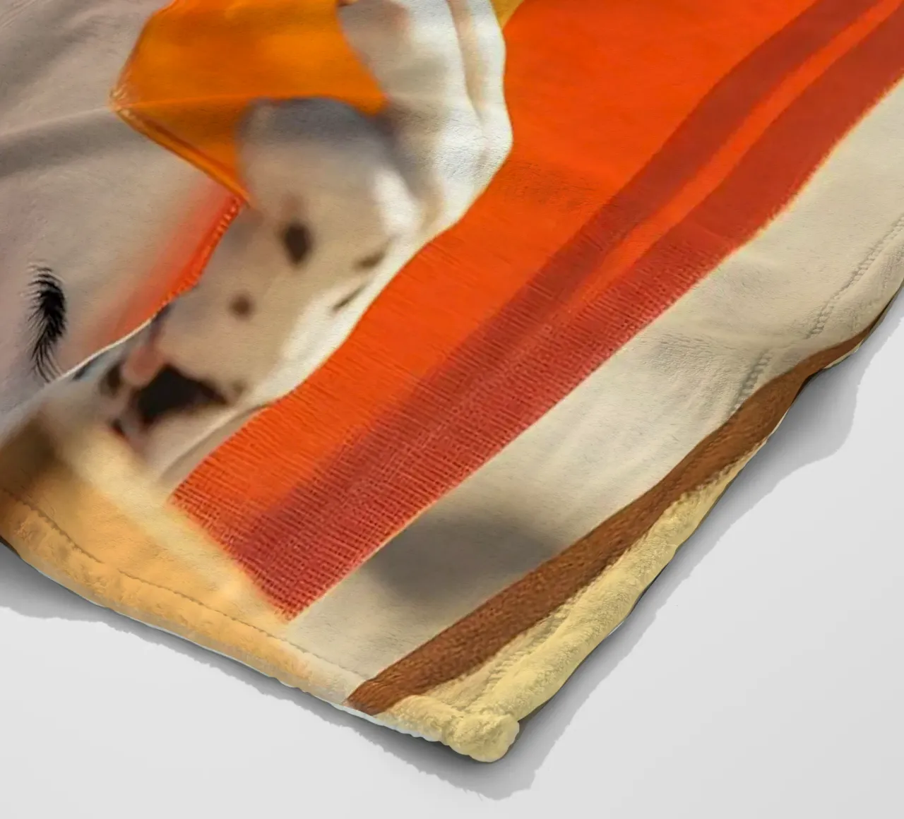 Cane forte coperta in pile da M-Ulrich-Digital Art