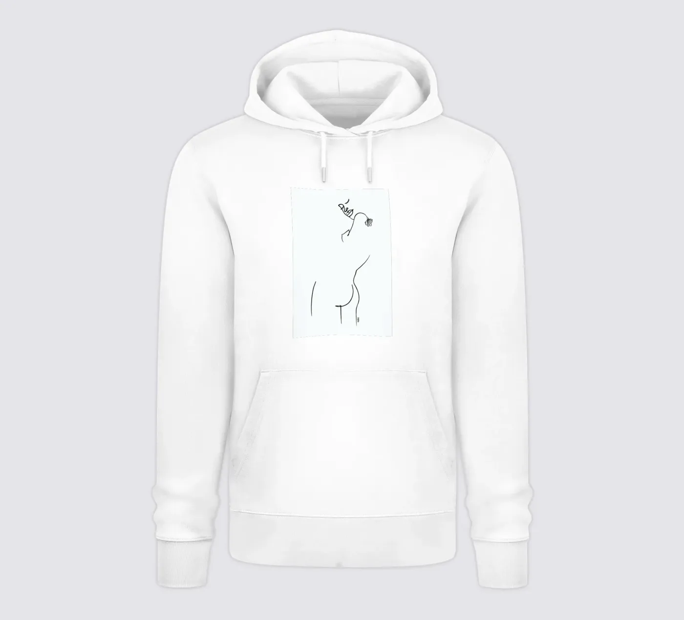 Back Yourself felpa con cappuccio da Ninhol