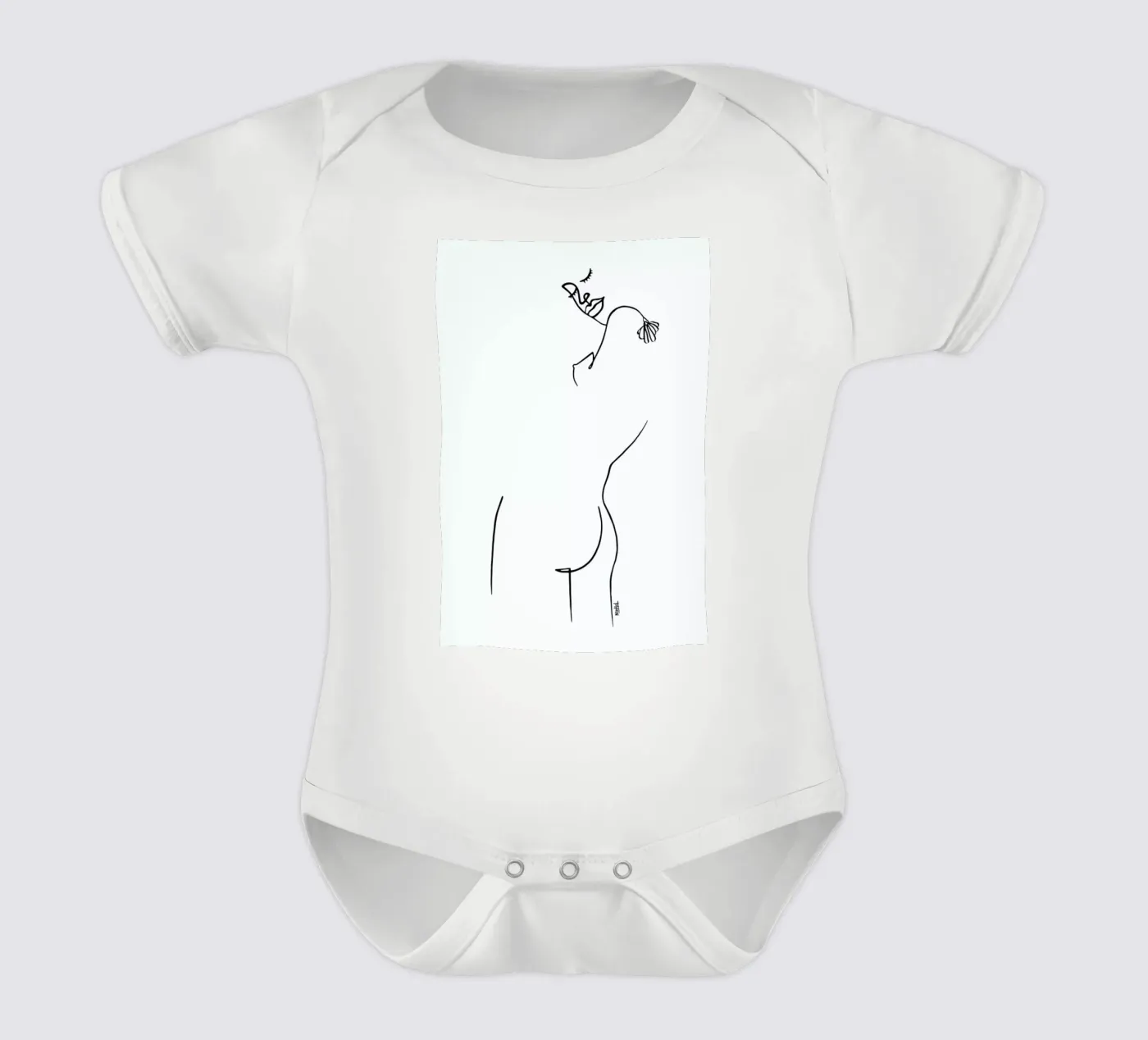 Back Yourself body bébé de Ninhol