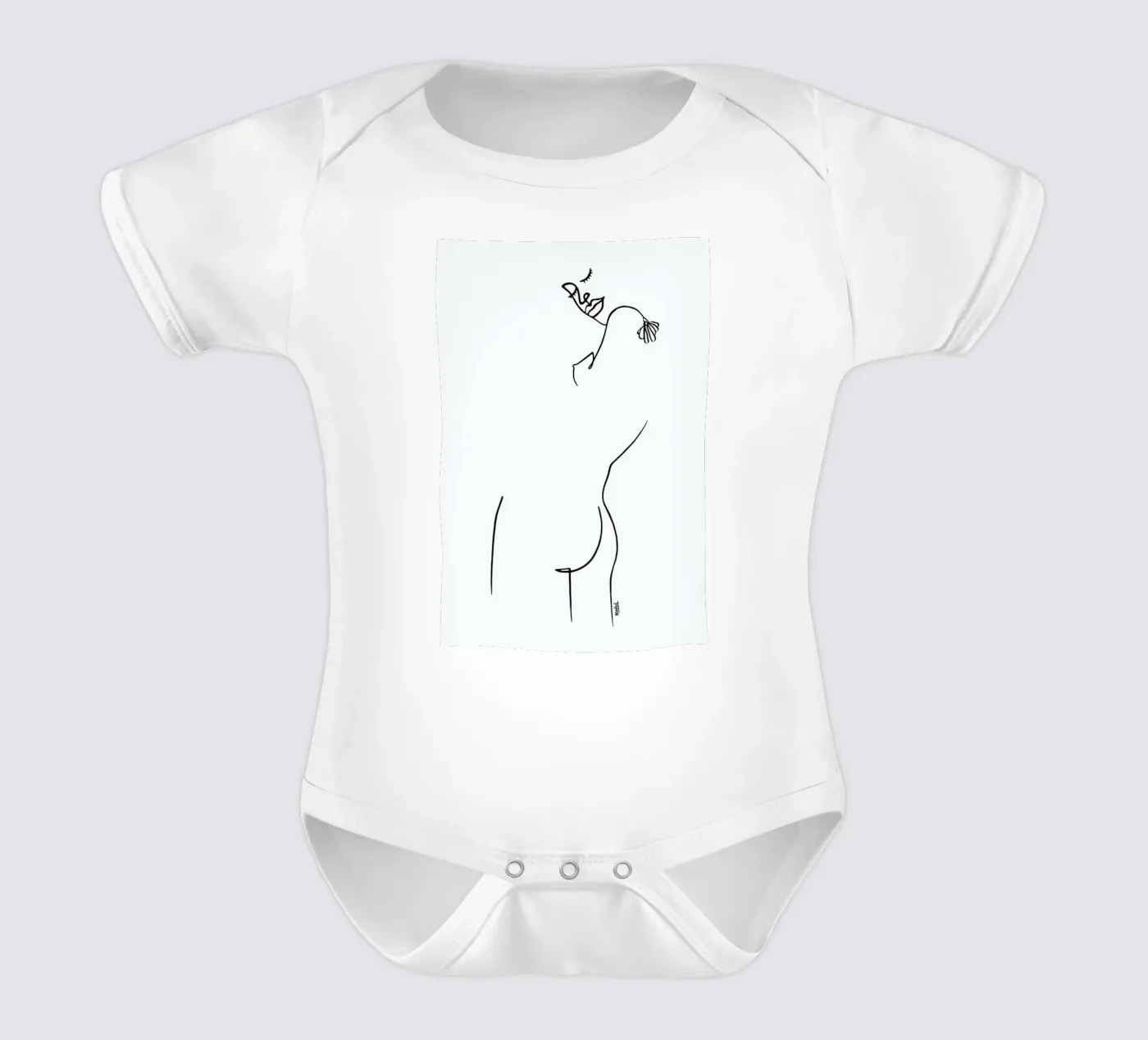 Back Yourself body bébé de Ninhol
