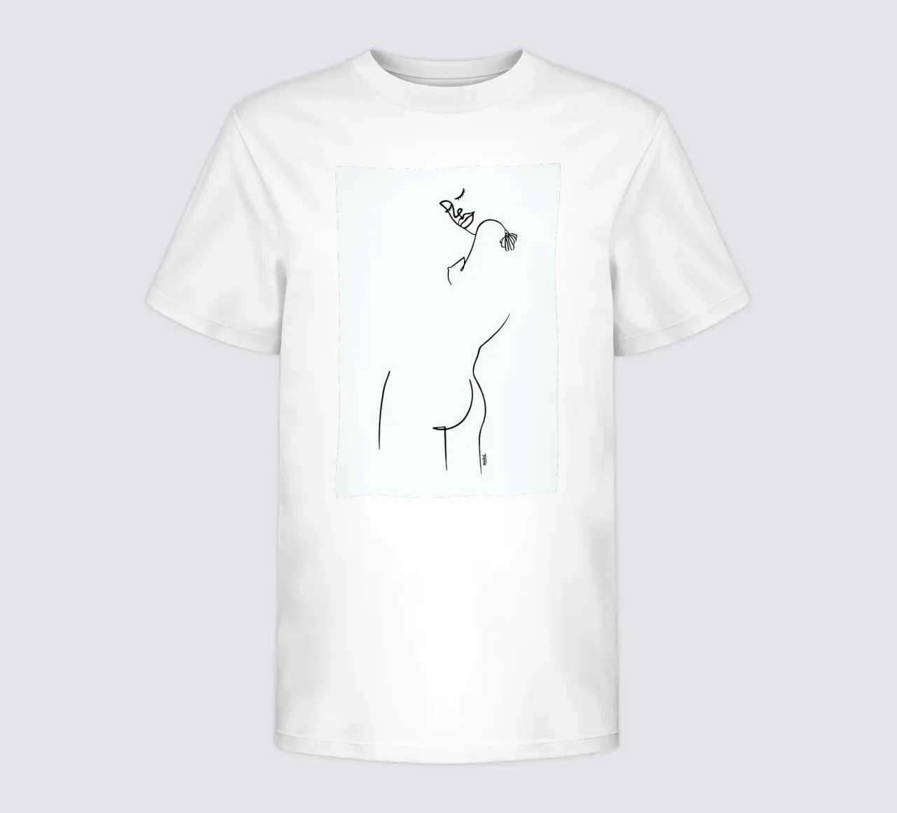 Back Yourself kinder t-shirt van Ninhol