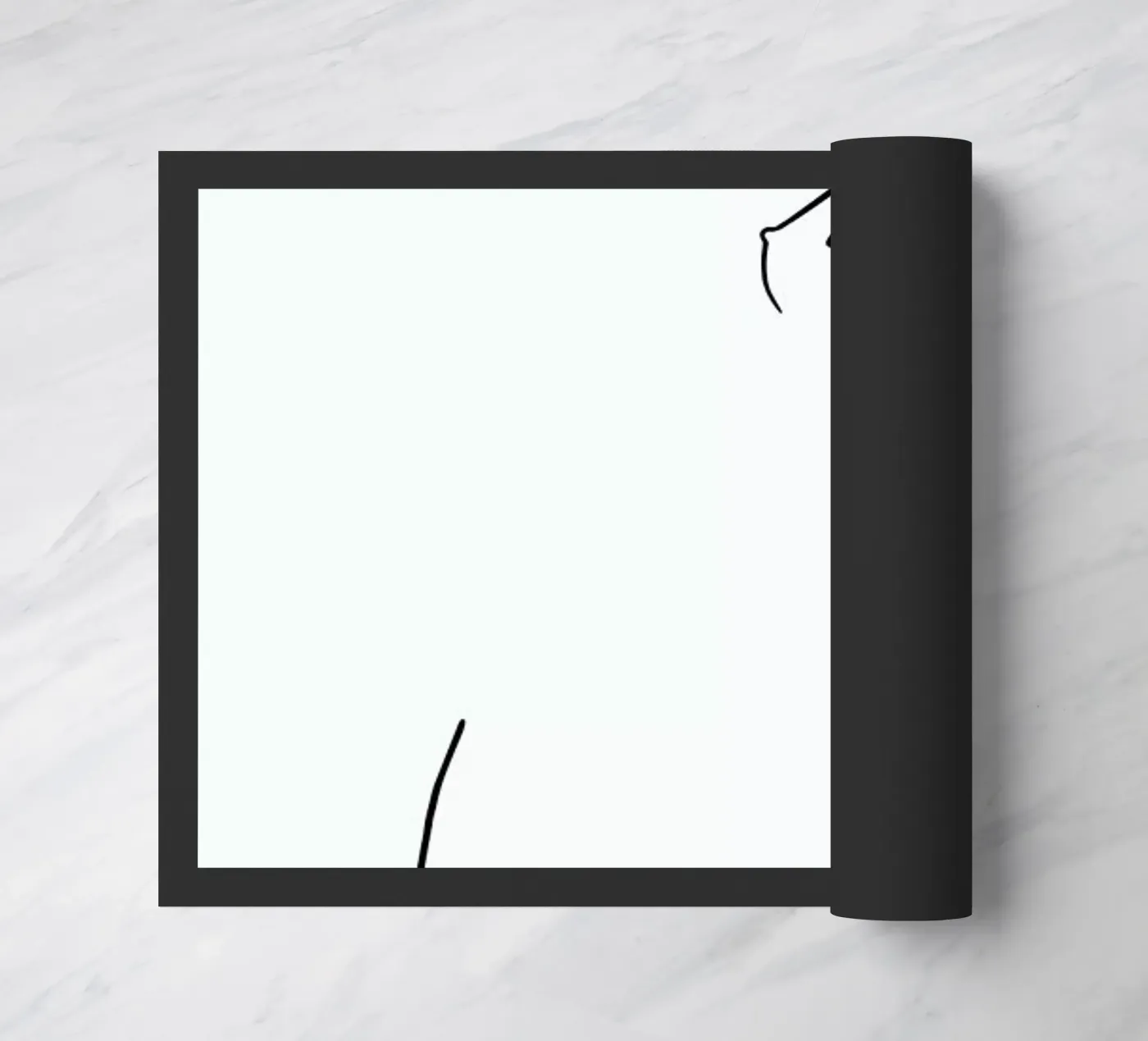 Back Yourself Fußmatte von Ninhol